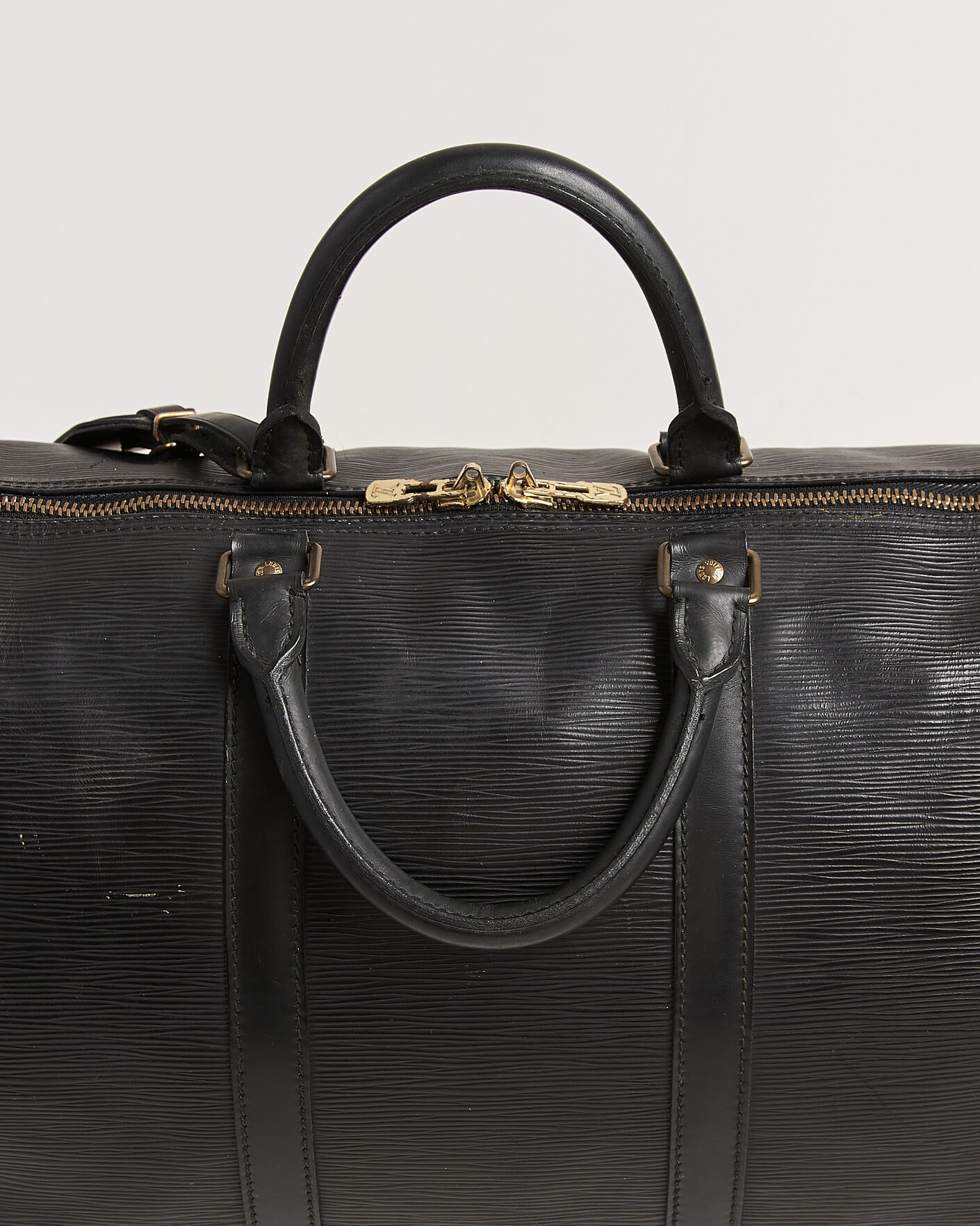 Men | Pre-Owned & Vintage Bags | Louis Vuitton Pre-Owned | Keepall 50 Epi Leather Black