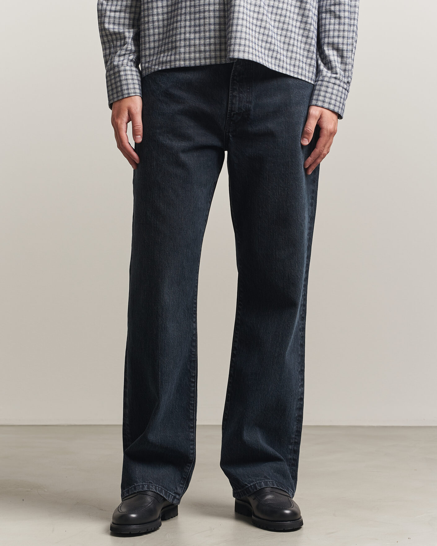 Men | Trousers | Jeanerica | VM009 Vega Jeans Blue Black