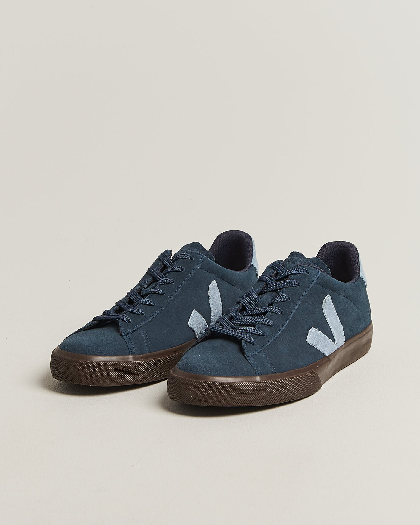 Men | Sneakers | Veja | Campo Suede Sneaker Nautico/Steel Eagle