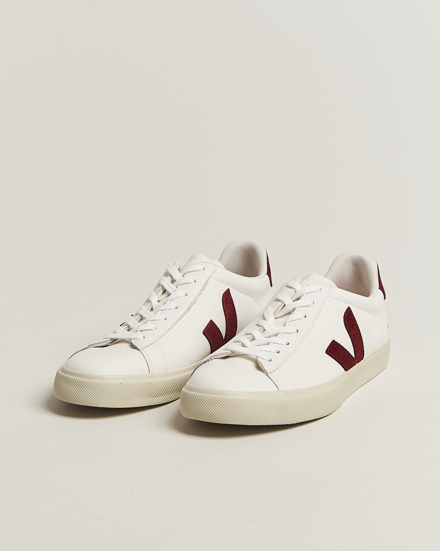 Men | Sneakers | Veja | Campo Sneaker White/Grenat