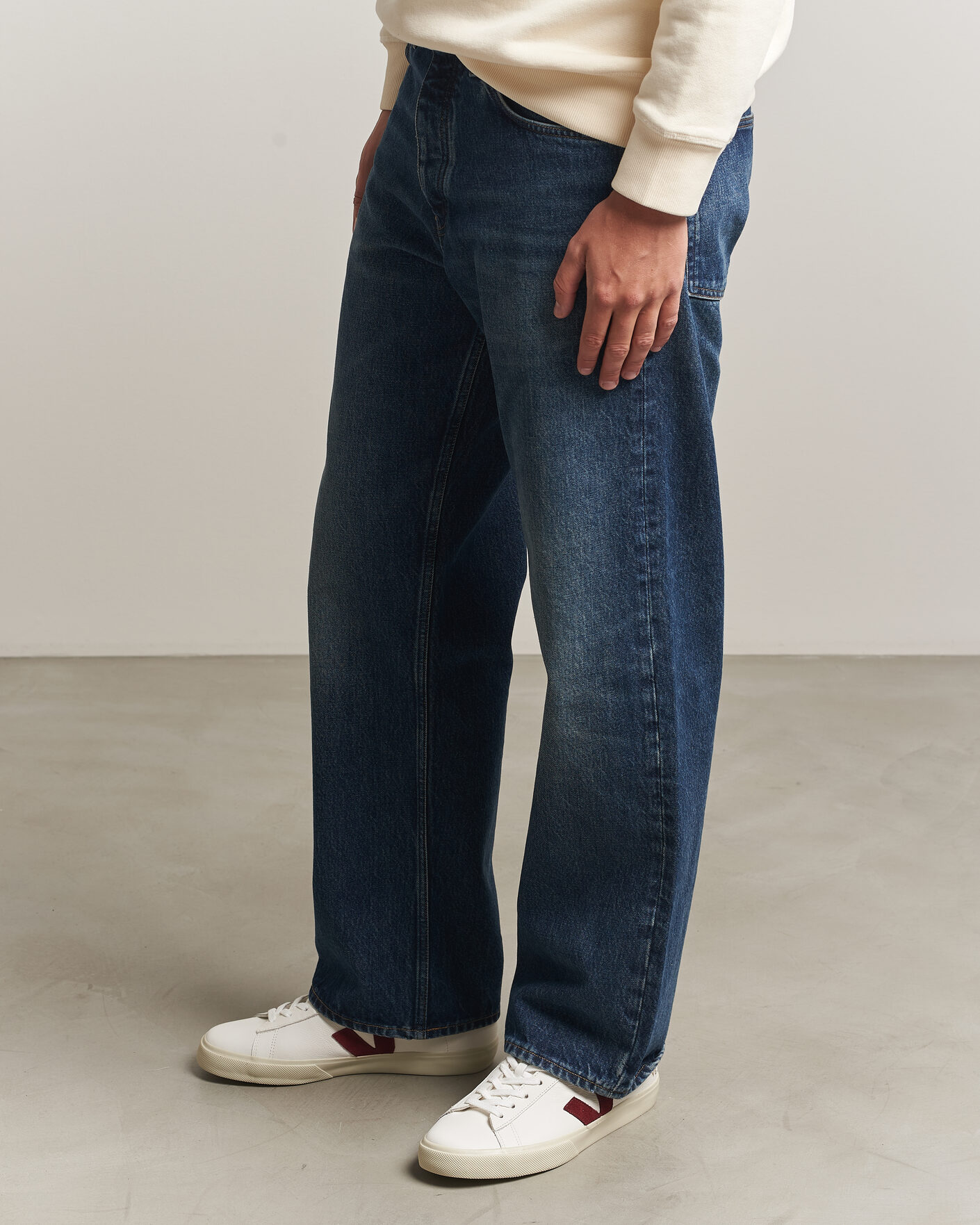 Men | Sneakers | Veja | Campo Sneaker White/Grenat
