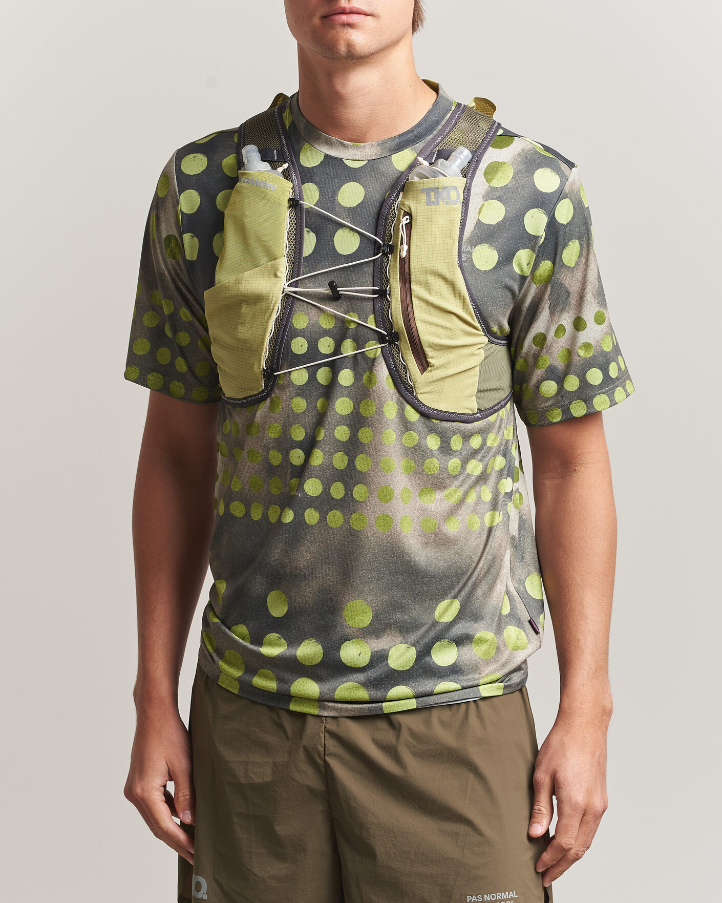 Men | Active Accessories | Pas Normal Studios | X Salomon Race Skin 2 Vest Sweat Pea