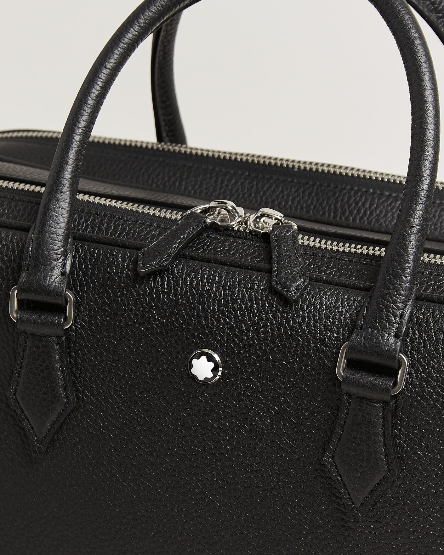 Men | Bags | Montblanc | Large Briefcase Grain Leather Black