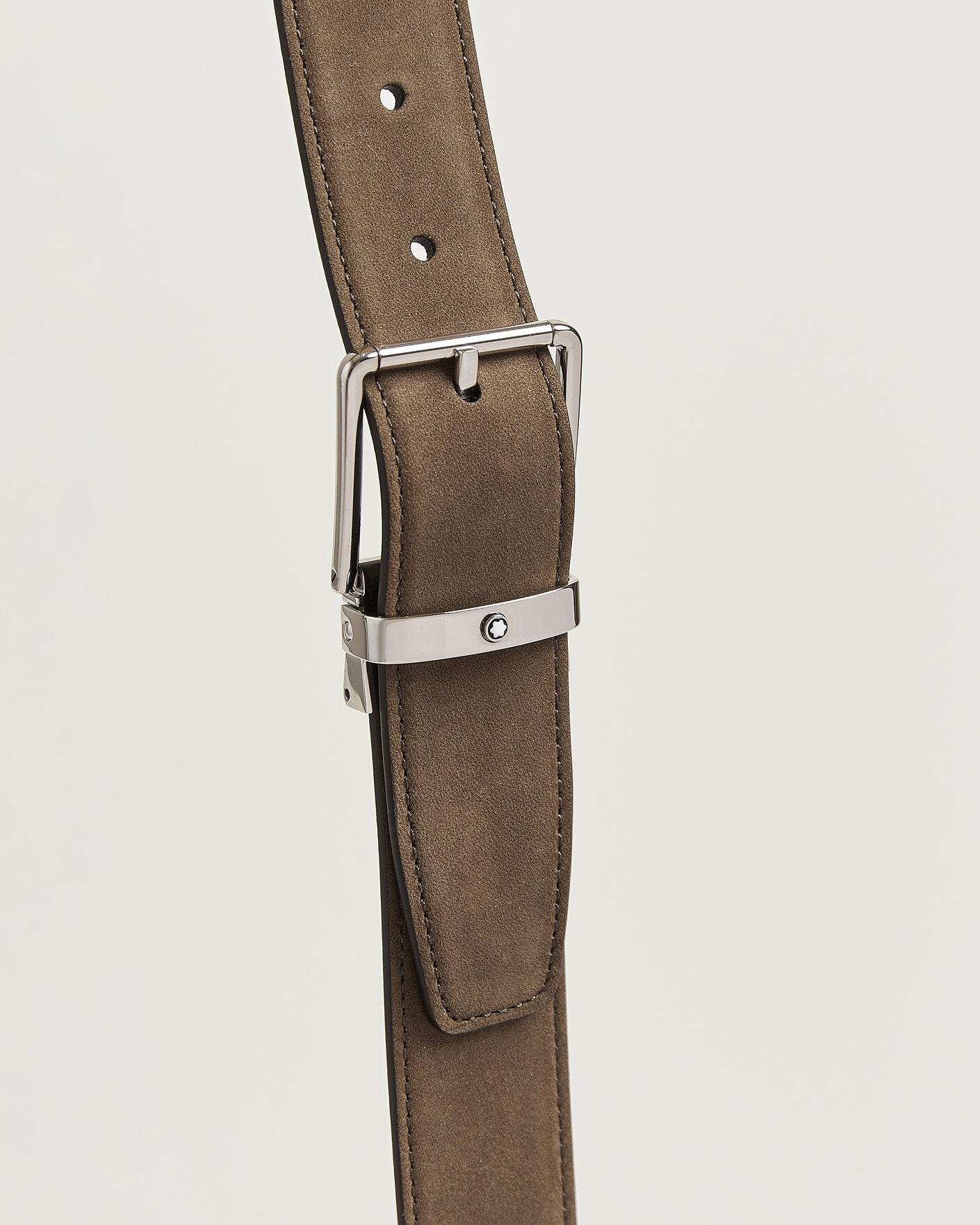 Men | Montblanc 35mm Reversible Suede Belt Brown/Black | Montblanc | 35mm Reversible Suede Belt Brown/Black