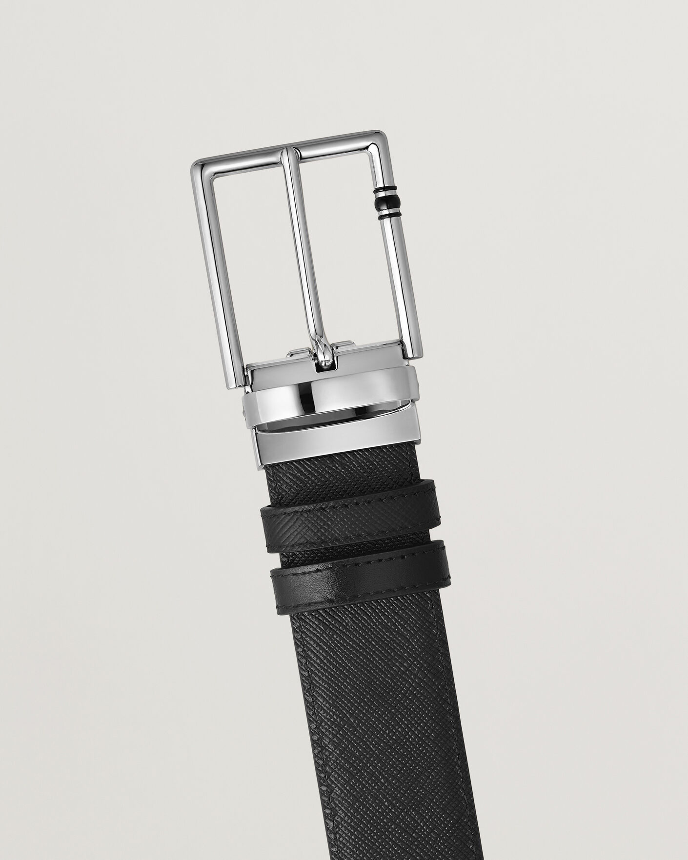 Men | Belts | Montblanc | 35mm Reversible Calf/Sartorial Belt Black