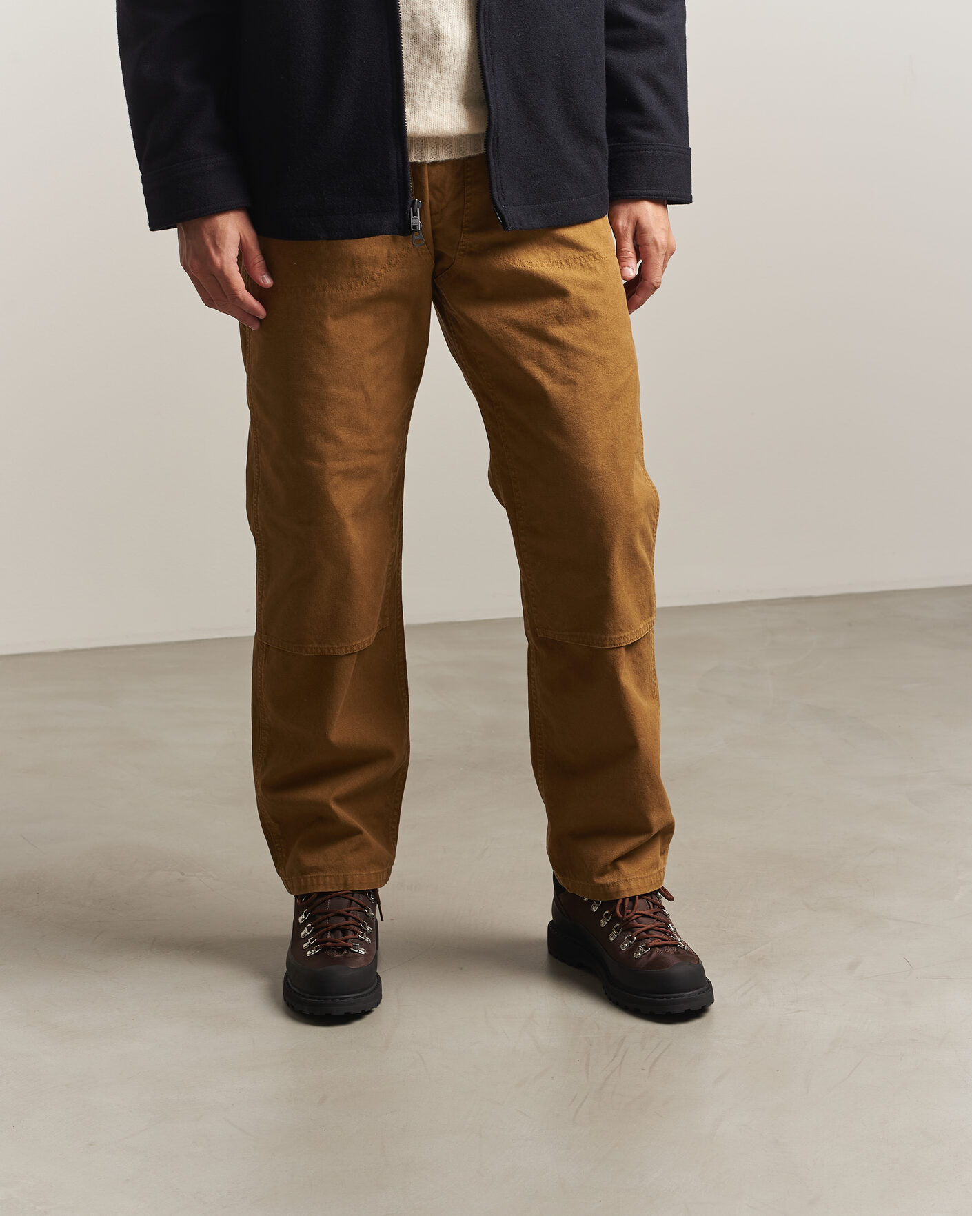Men | Boots | Diemme | Roccia Basso Sport Low Boot Mogano Fabric
