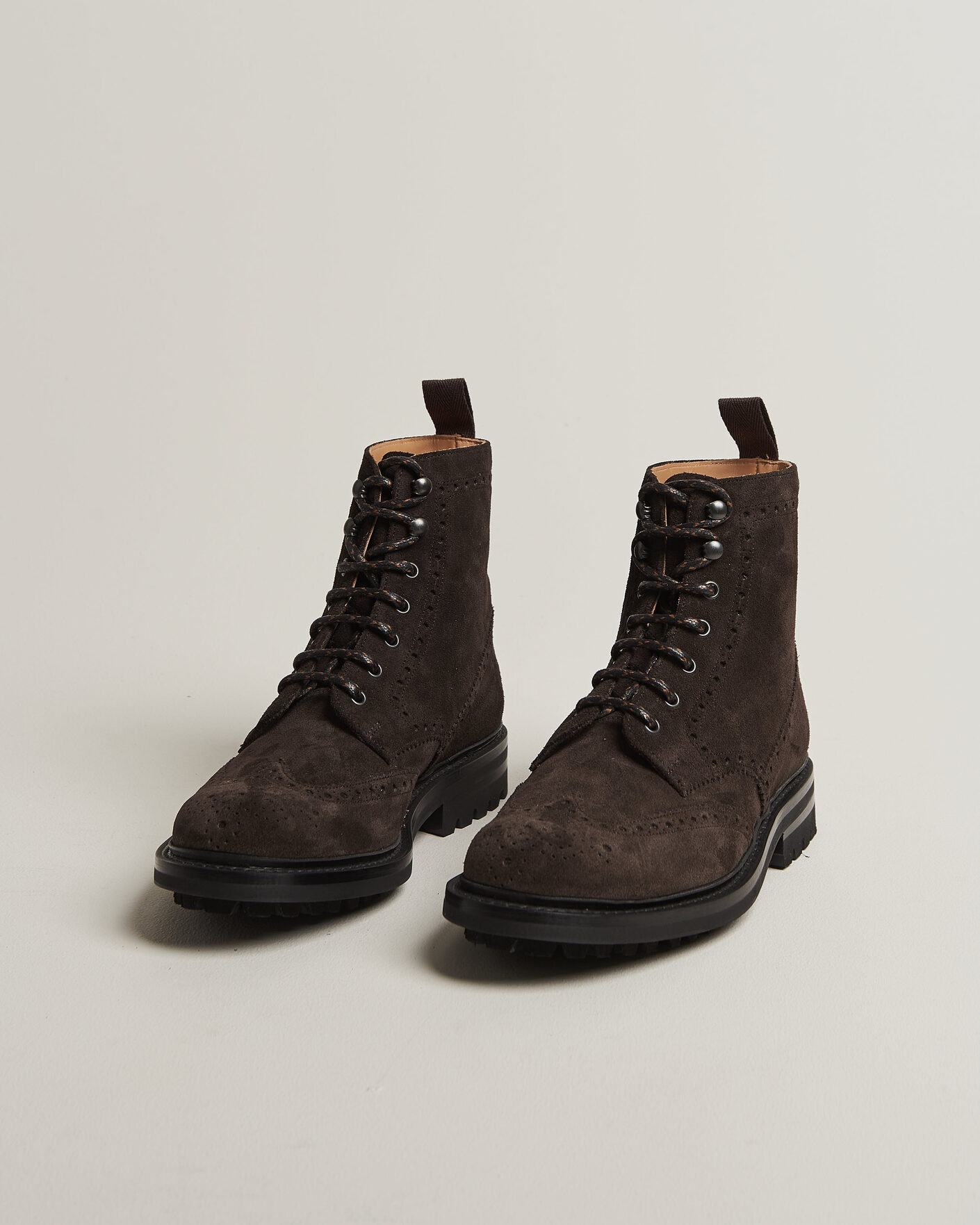 Men | Boots | Church's | Mc Farlane Country Boots Ebony Suede