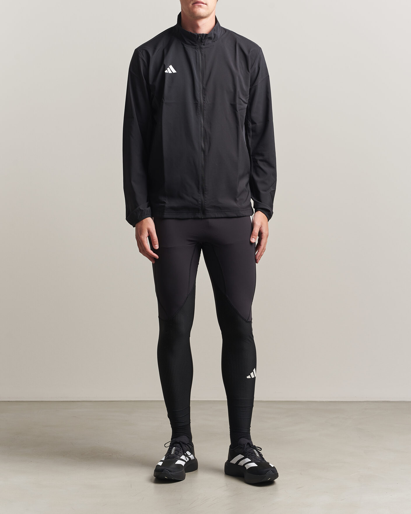 Men | Trousers | adidas Performance | Adizero Running Tights Black