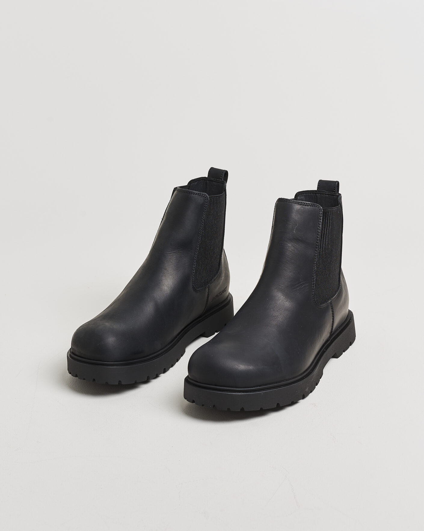 Men | Boots | BIRKENSTOCK | Highwood Oiled Leather Chelsea Boot Black