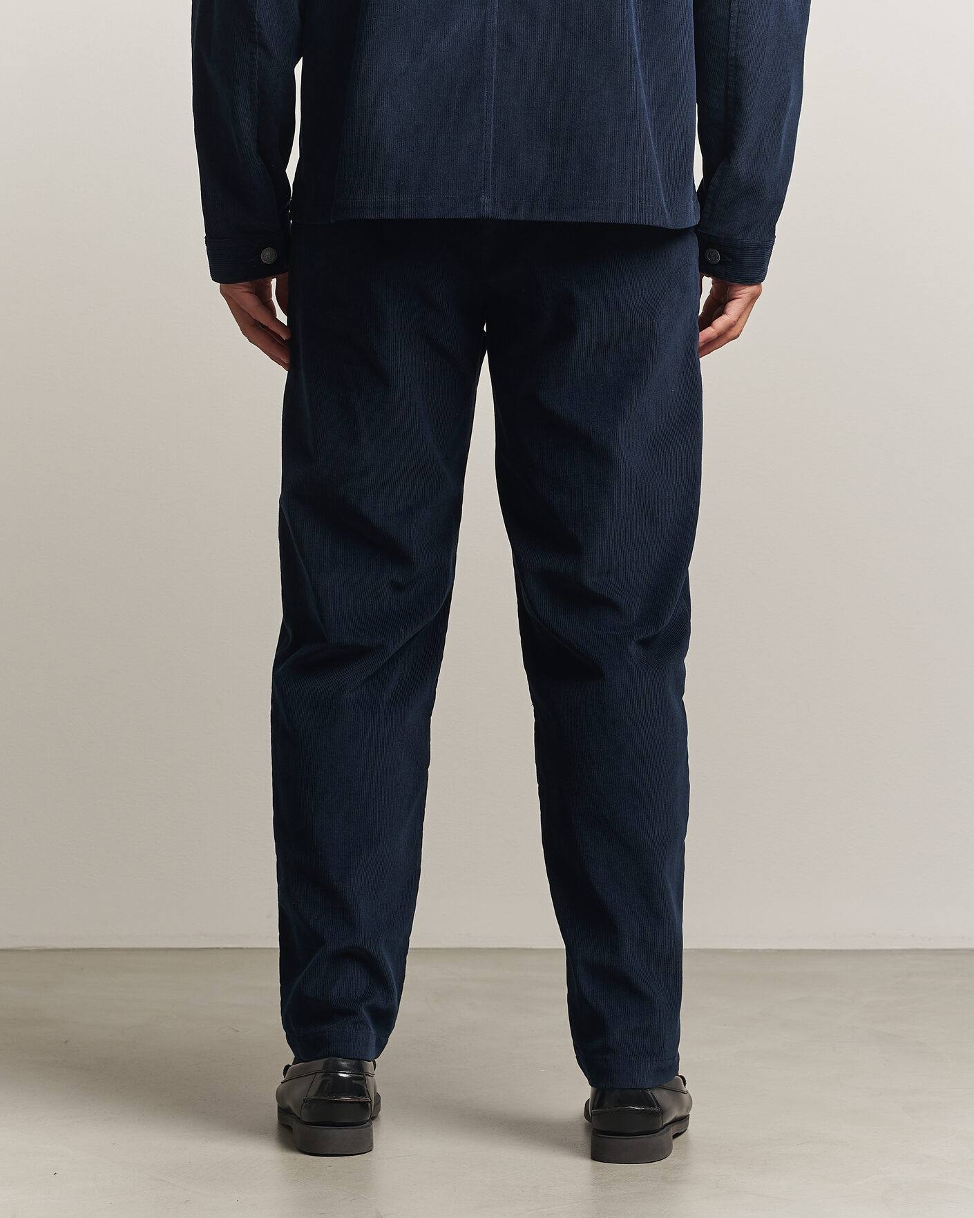 Men | Trousers | A.P.C. | Lawrence Corduroy Trousers Dark Navy