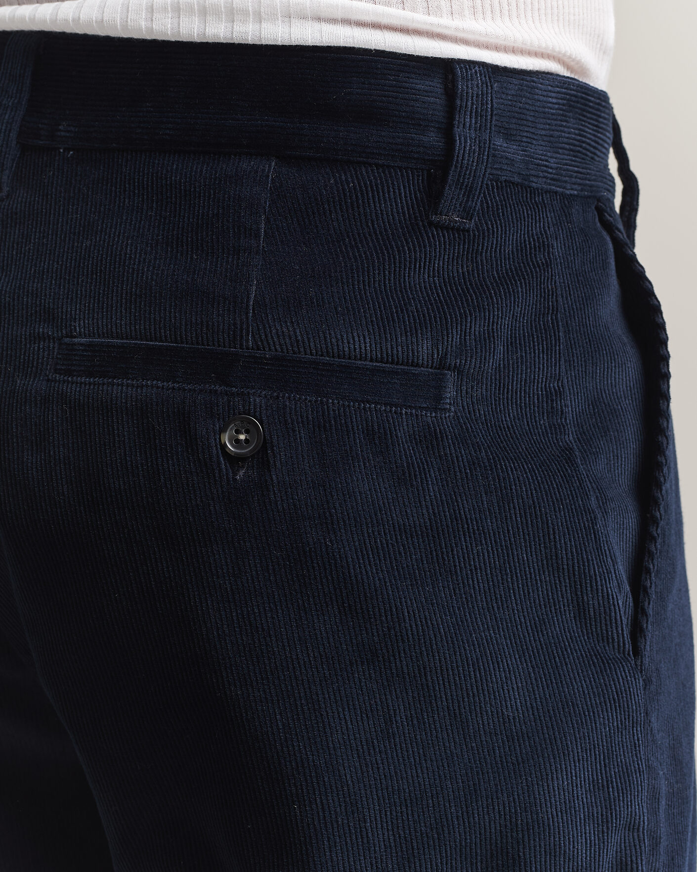 Men | Trousers | A.P.C. | Lawrence Corduroy Trousers Dark Navy