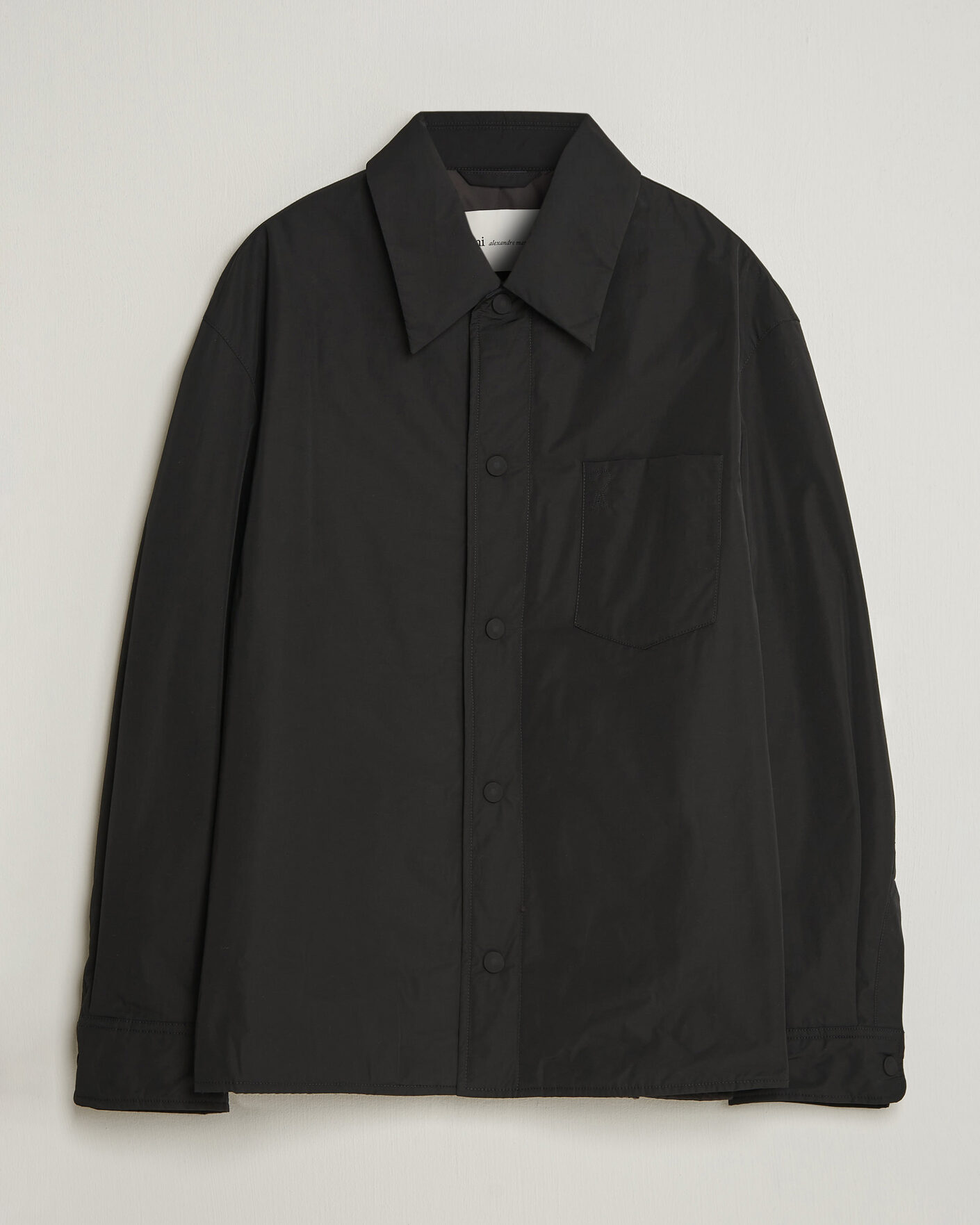 Men | Coats & Jackets | AMI | Padded Shirt Jacket Black