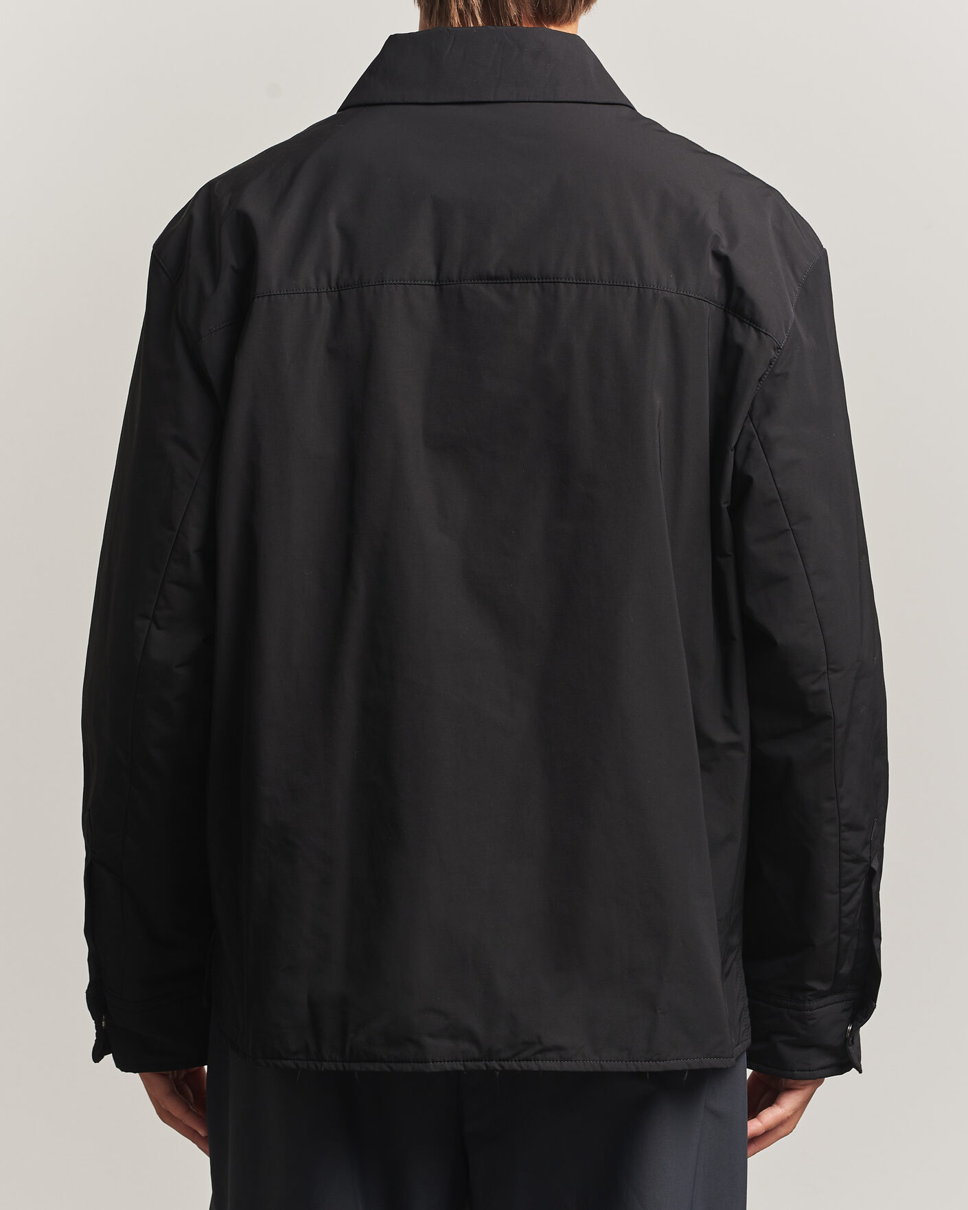 Men | Coats & Jackets | AMI | Padded Shirt Jacket Black