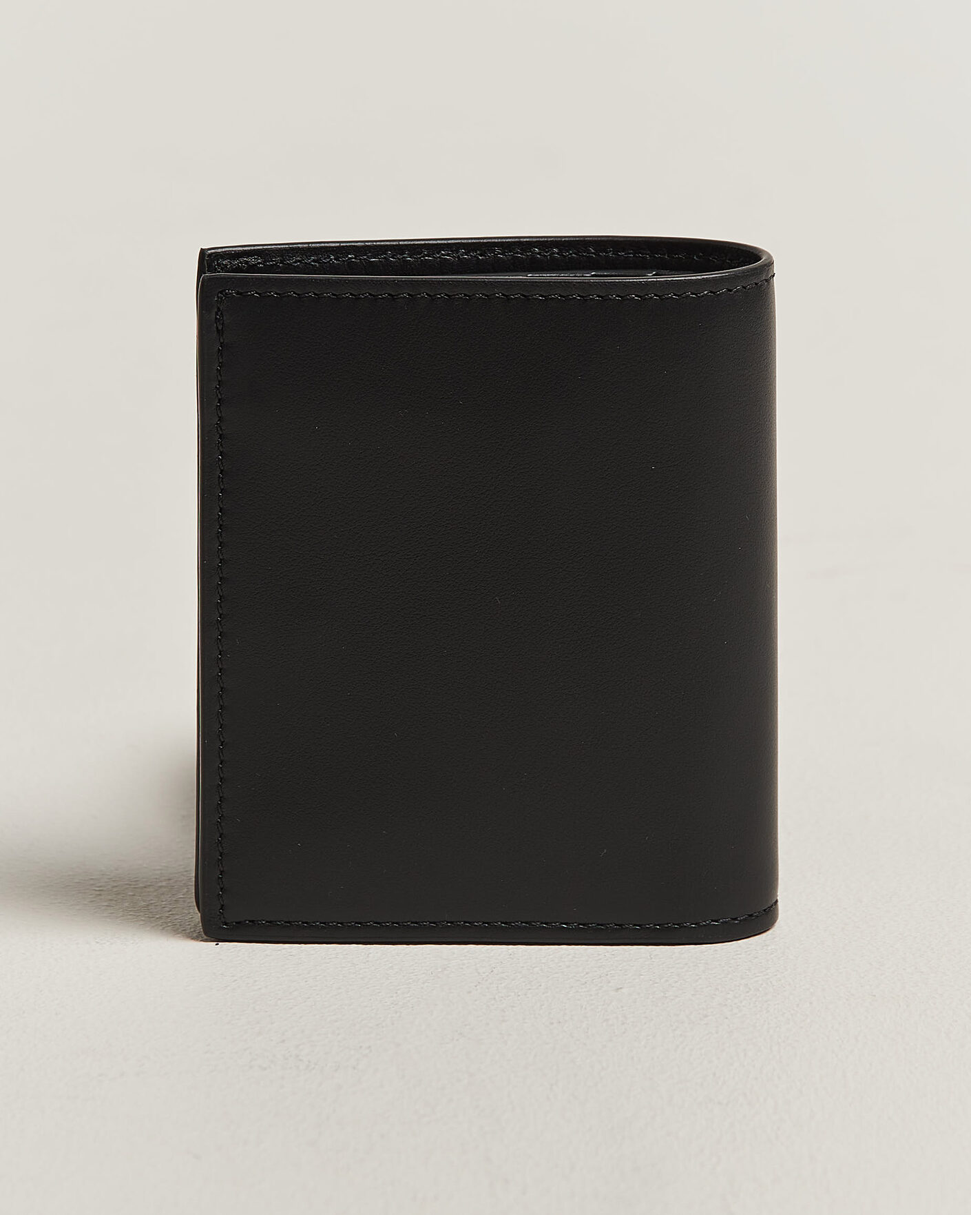 Men | Wallets | AMI | Tonal Heart Logo Wallet Black