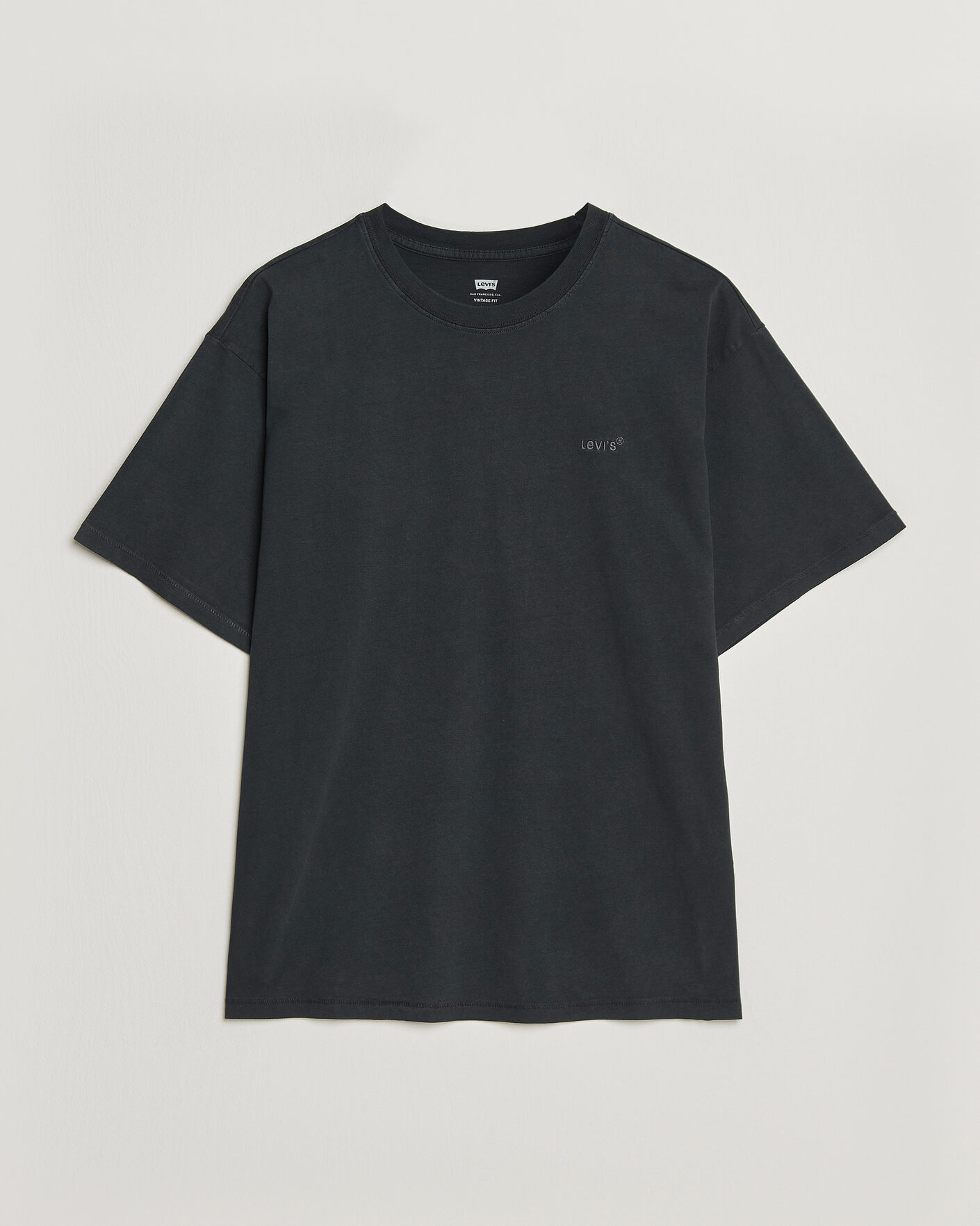 Men | T-Shirts | Levi's | Red Tab Vintage T-Shirt Weathered Finish Jet Black