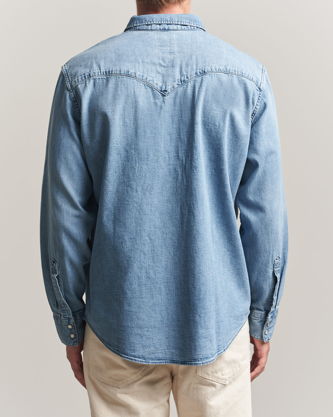 Men | Shirts | Levi's | Barstow Western Standard Shirt Blue Sky Mountain Light