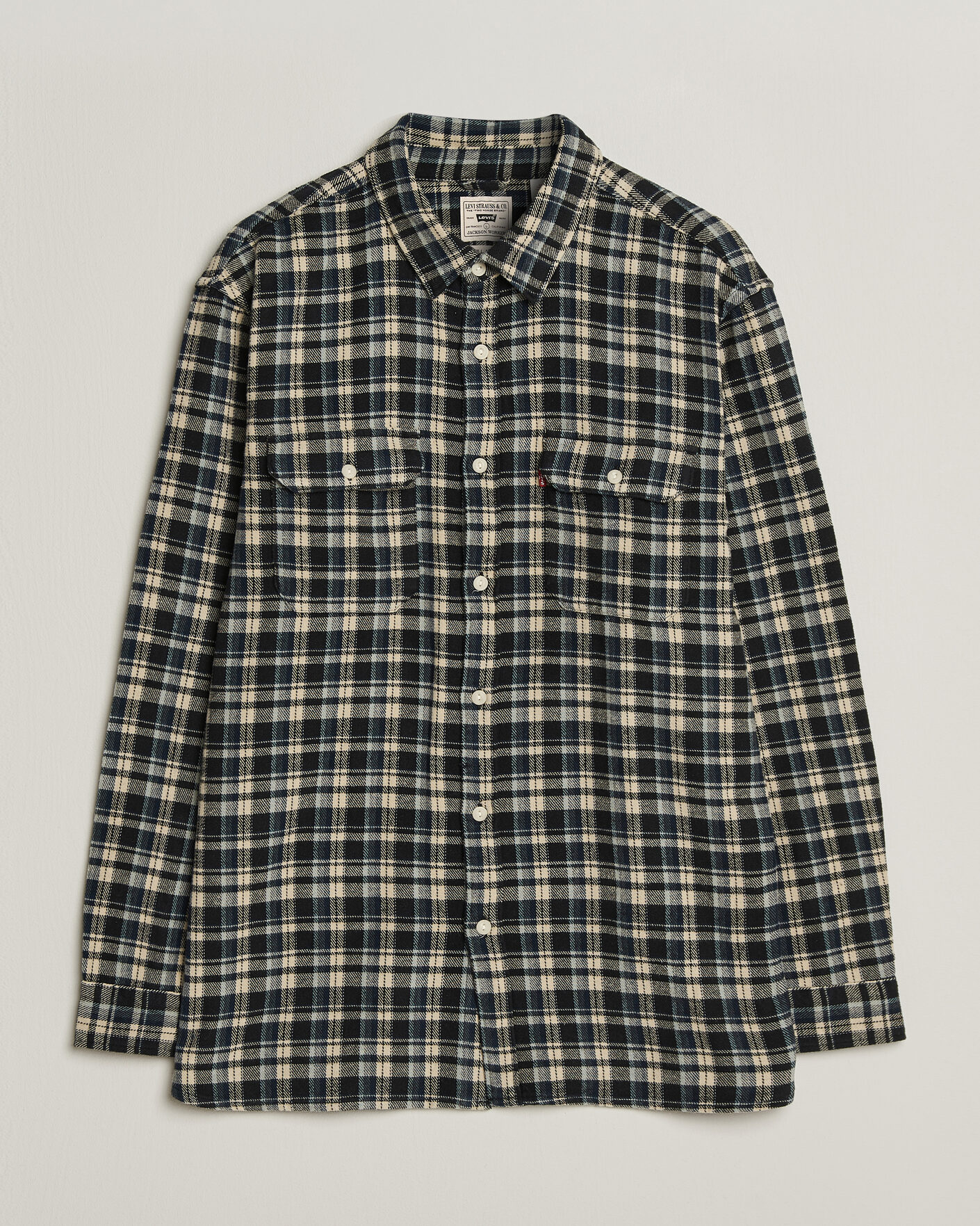 Men | Shirts | Levi's | Jackson Worker Shirt Jet Black