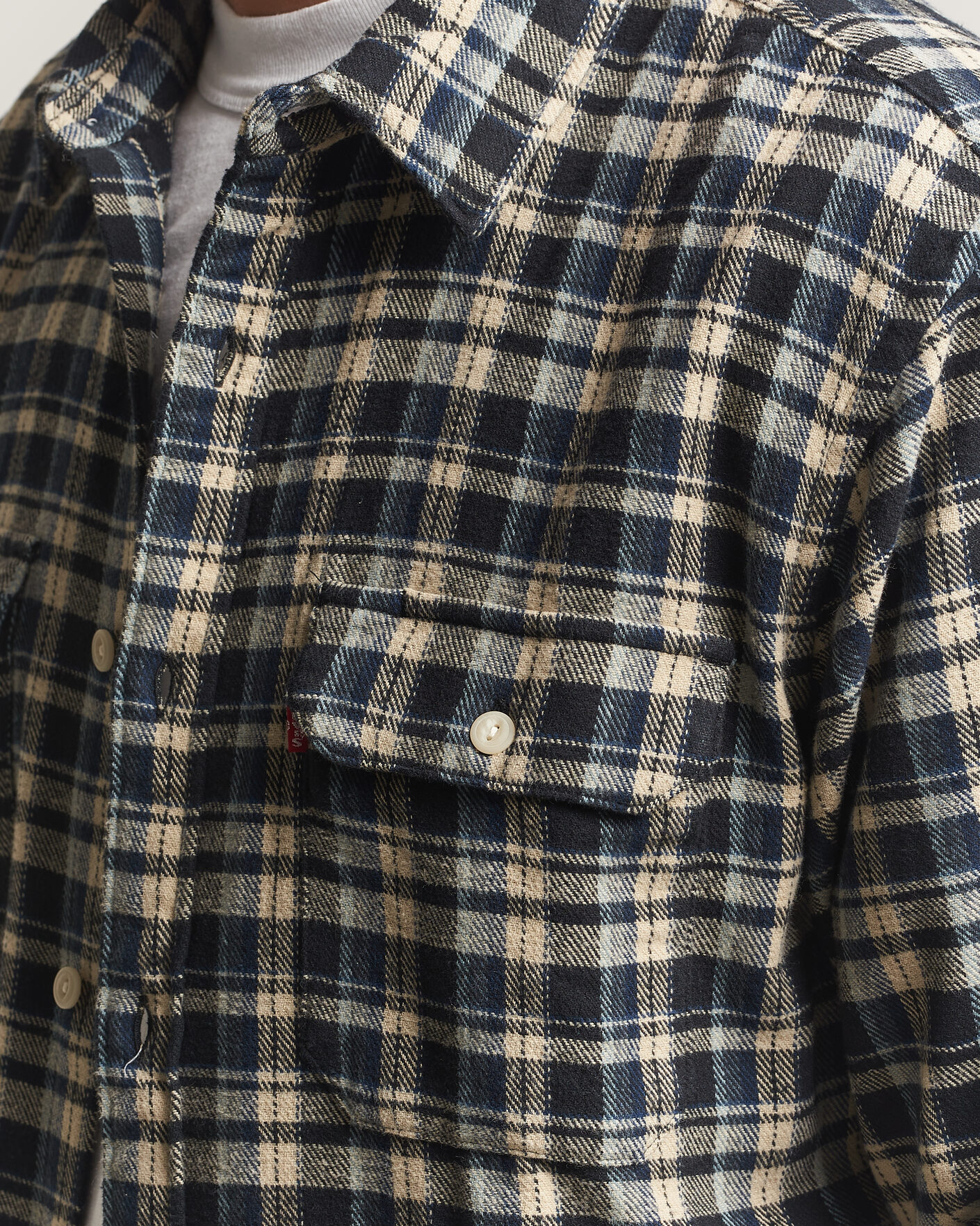 Men | Shirts | Levi's | Jackson Worker Shirt Jet Black