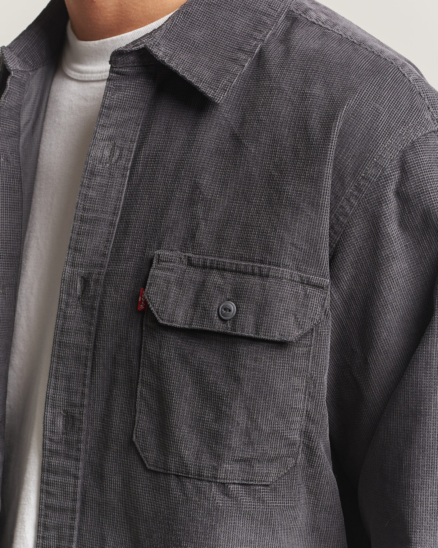 Men | Shirts | Levi's | Jackson Corduroy Worker Shirt Greystroke