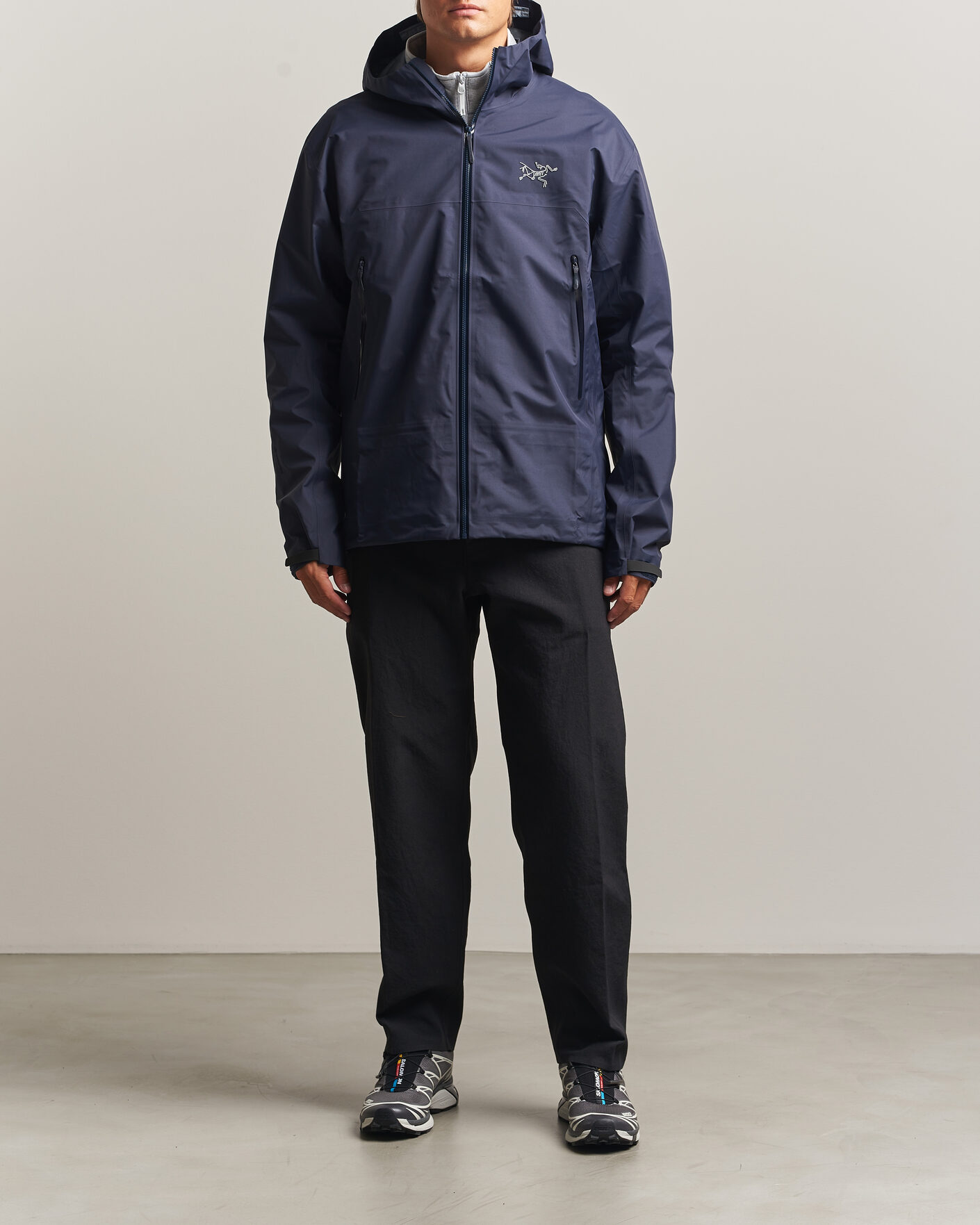 Men | Coats & Jackets | Arc'teryx | Beta Gore-Tex Jacket Black Sapphire