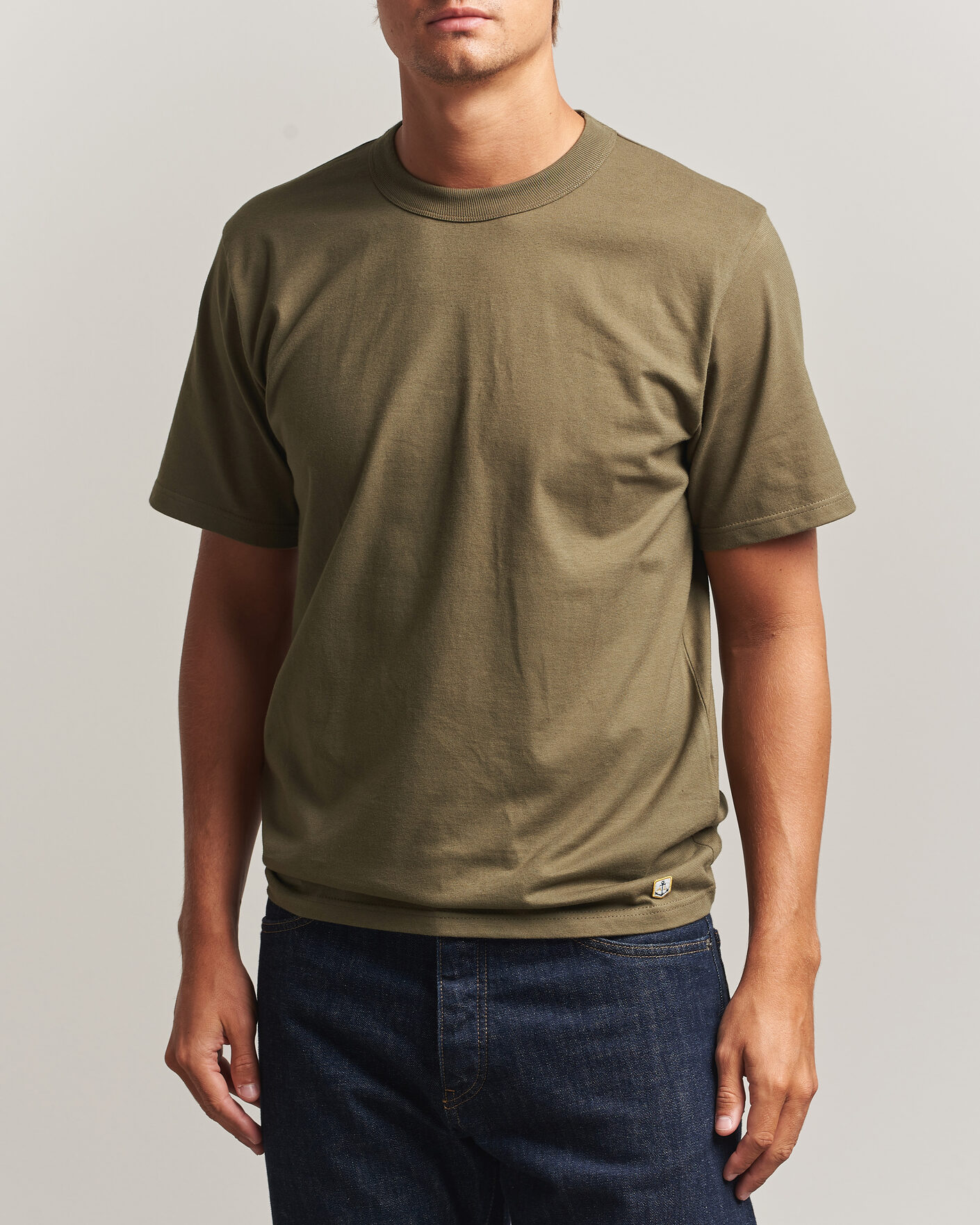 Men | T-Shirts | Armor-lux | Héritage Callac T-Shirt Olive