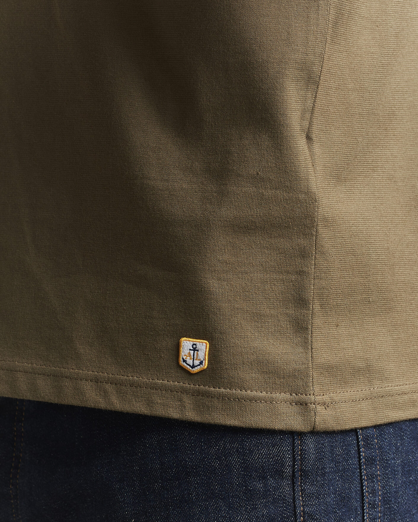 Men | T-Shirts | Armor-lux | Héritage Callac T-Shirt Olive