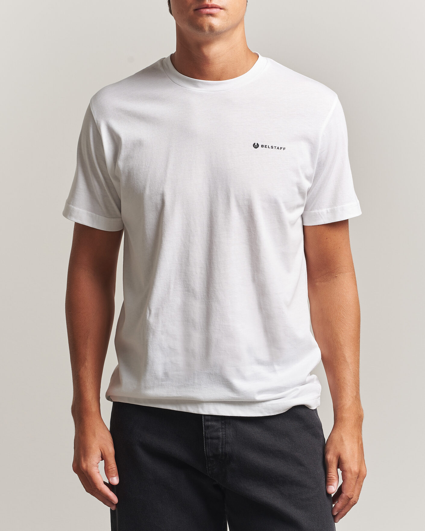 Men | T-Shirts | Belstaff | 3-Pack Crew Neck T-Shirt Black/Dark Ink/White