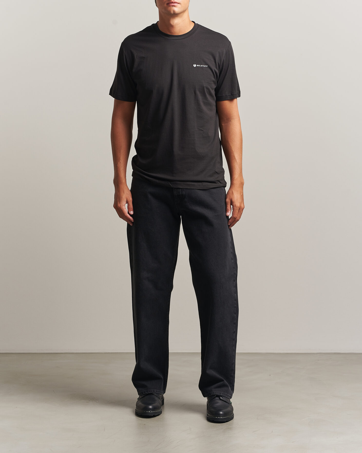 Men | T-Shirts | Belstaff | 3-Pack Crew Neck T-Shirt Black