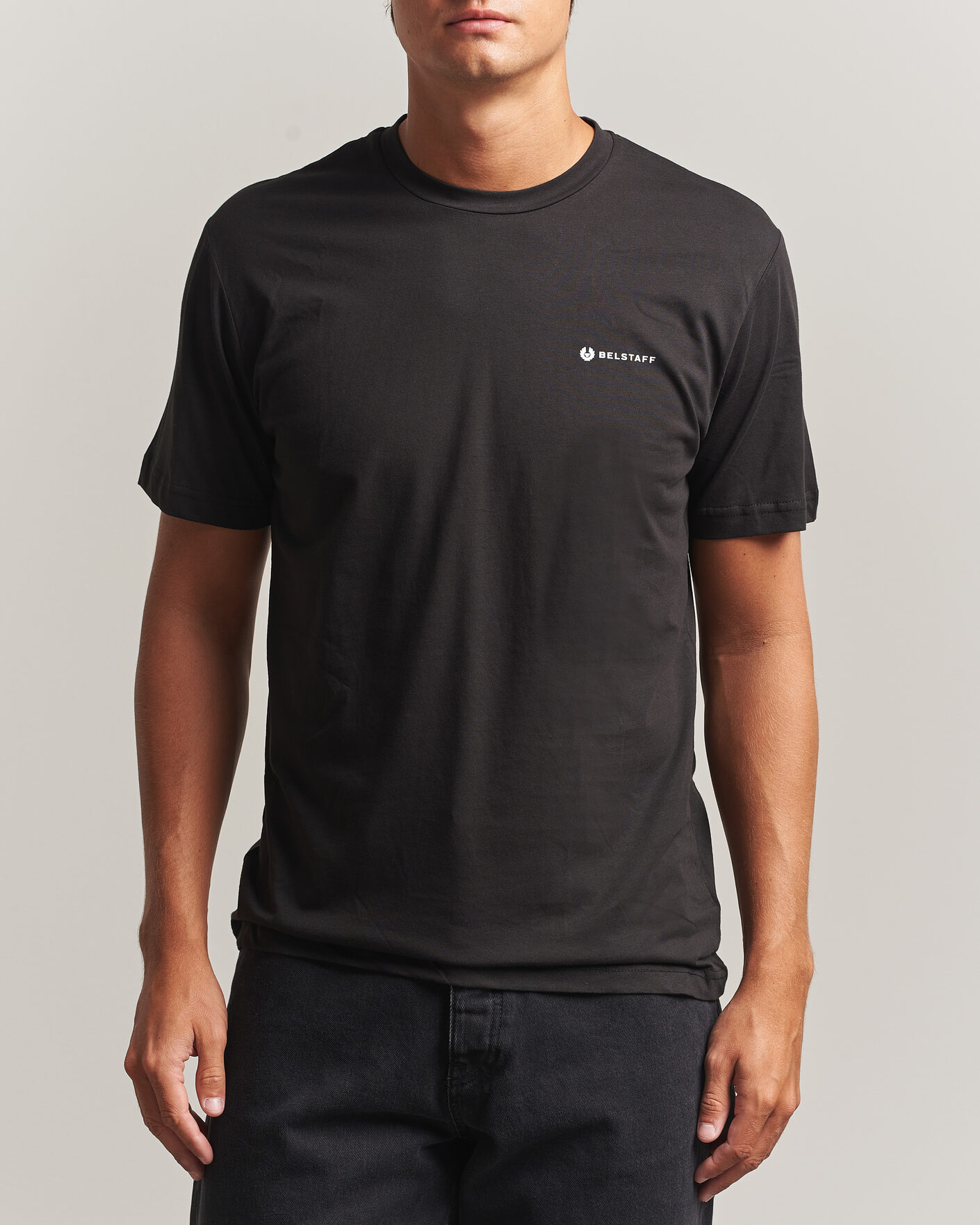Men | T-Shirts | Belstaff | 3-Pack Crew Neck T-Shirt Black