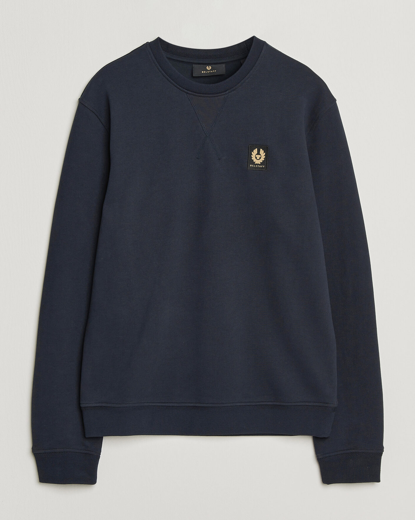 Men | Sweaters & Knitwear | Belstaff | Signature Crew Neck Sweatshirt Dark Ink