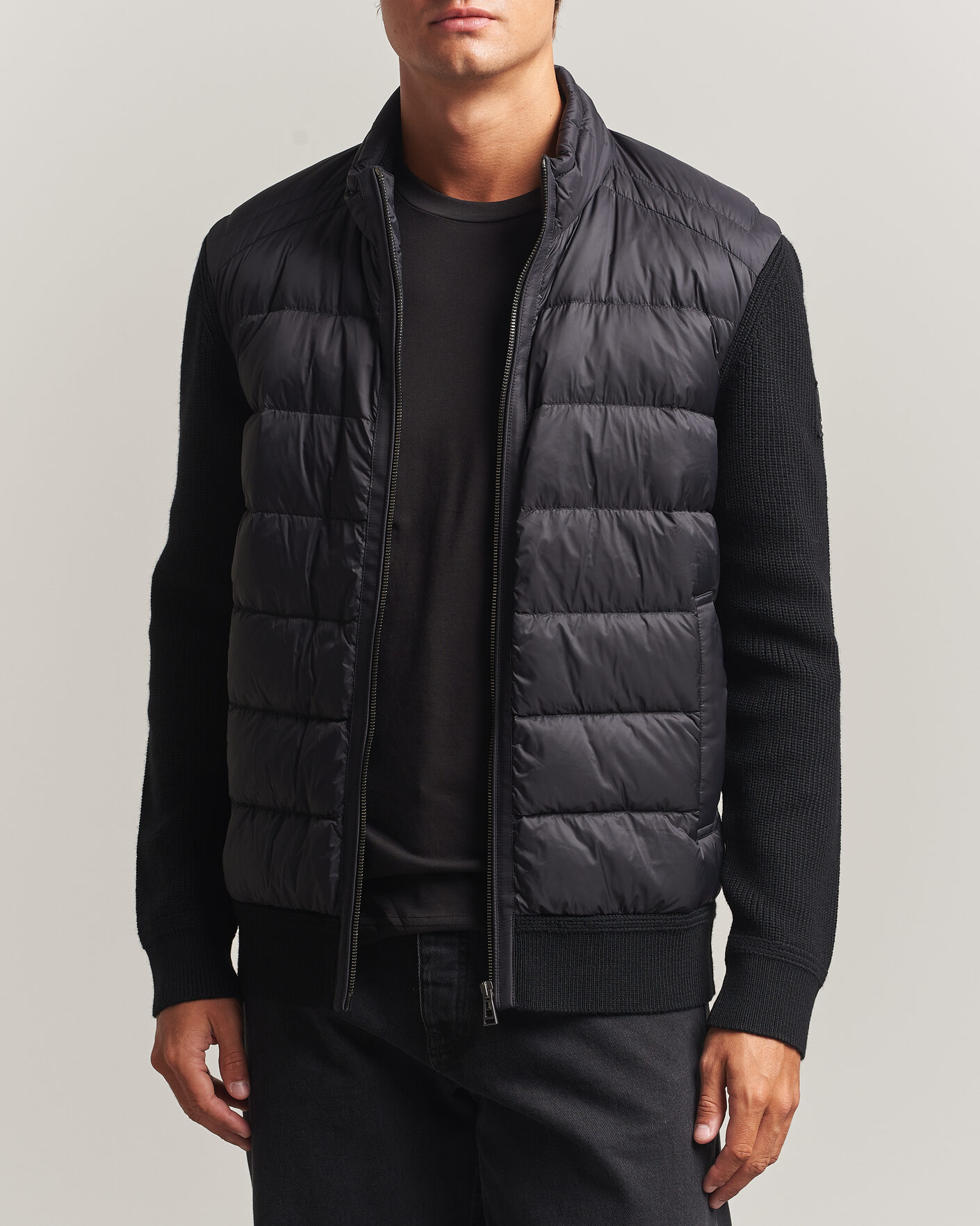 Men | Coats & Jackets | Belstaff | Compound Hybrid Jacket Black