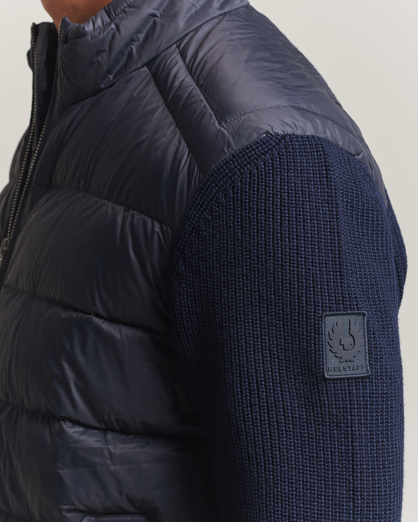 Men | Coats & Jackets | Belstaff | Compound Hybrid Jacket Dark Ink