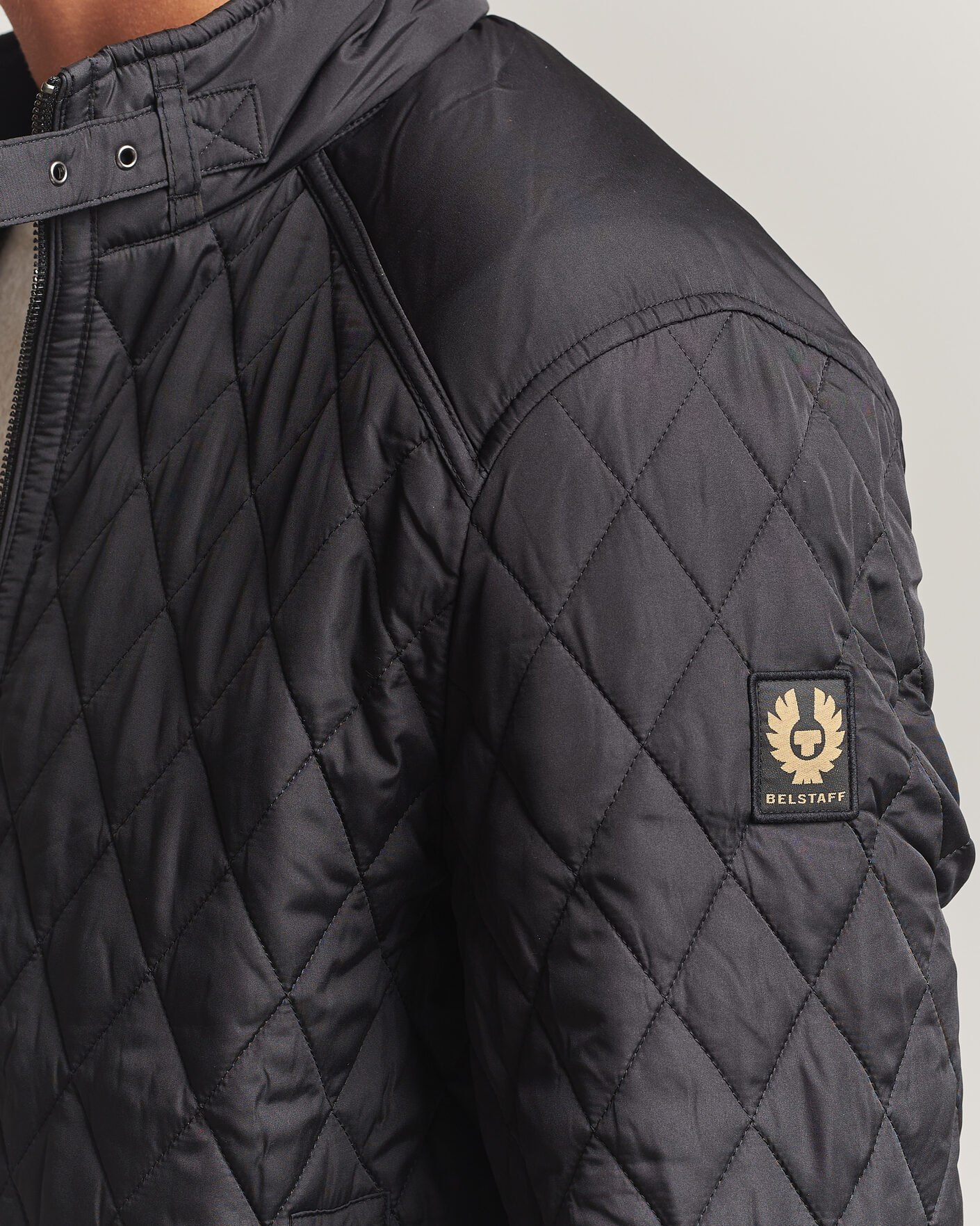 Men | Coats & Jackets | Belstaff | Pembroke Quilted Jacket Black