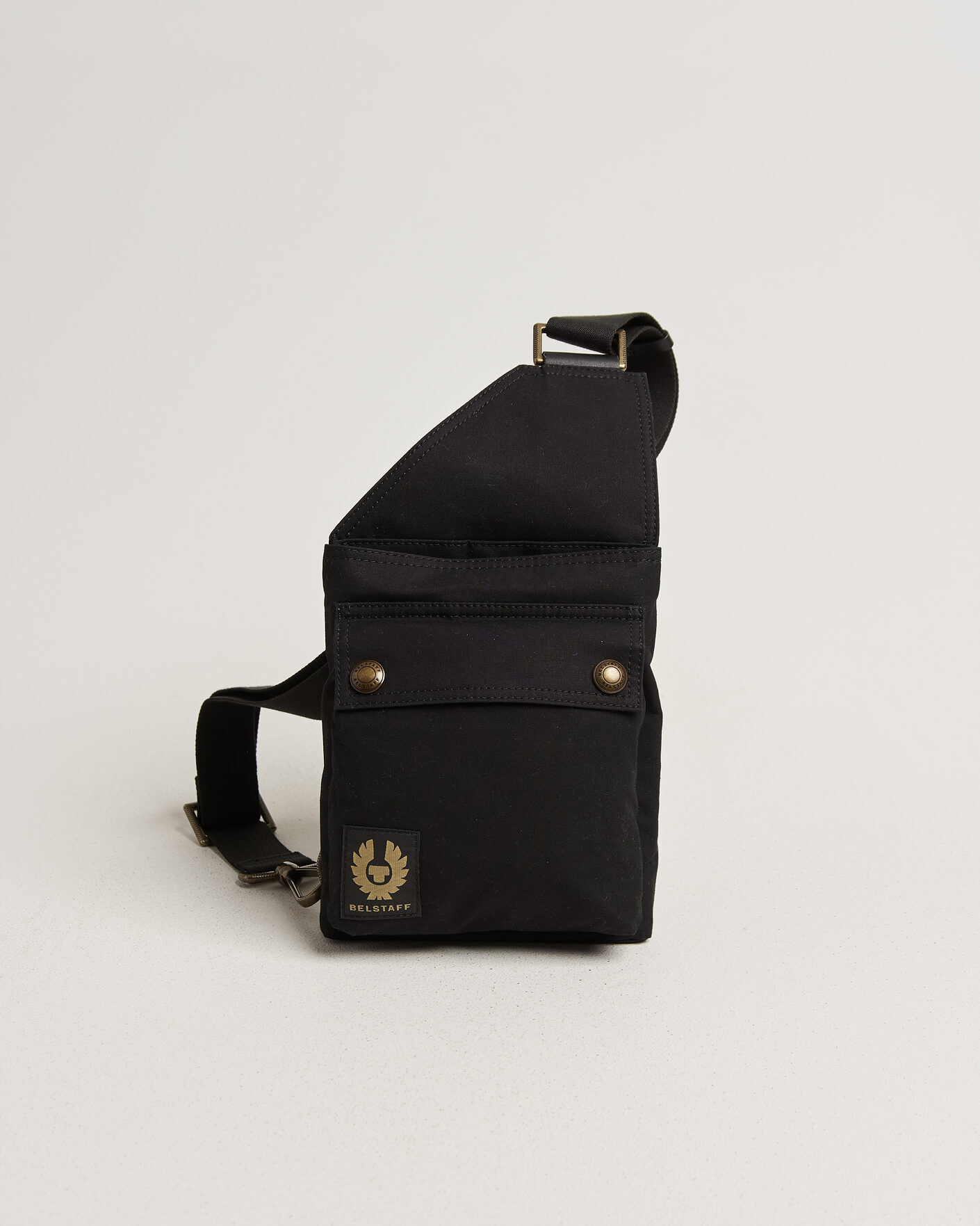 Men | Bags | Belstaff | Trailmaster Waxed Crossbody Bag Black