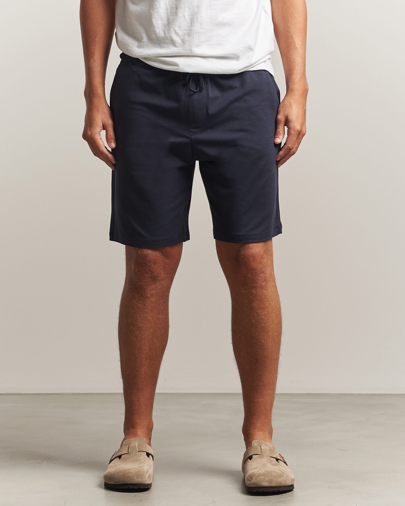 Men | Shorts | Bread & Boxers | Pyjama Shorts Dark Navy