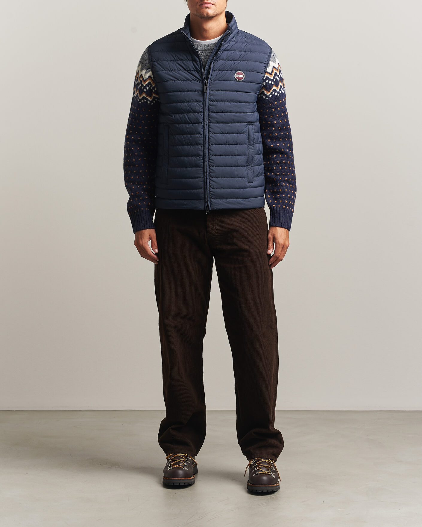 Men | Gilets | Colmar | Lightweight Down Vest Navy