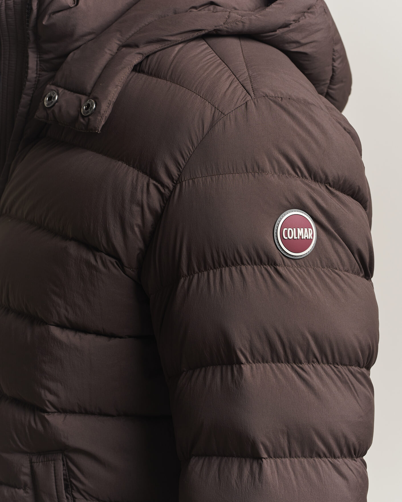 Men | Coats & Jackets | Colmar | Quilted Down Jacket Black Coffee