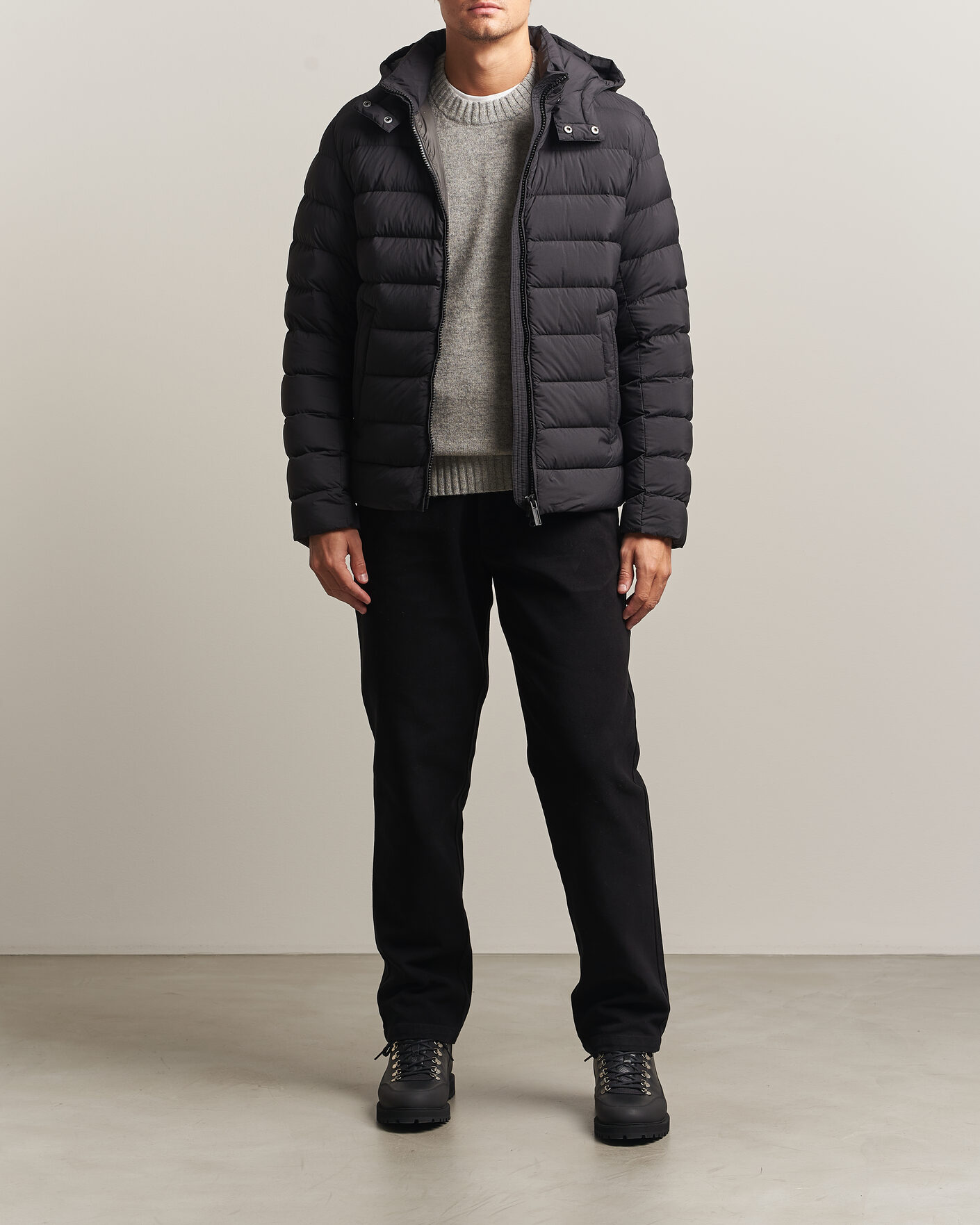 Men | Coats & Jackets | Colmar | Quilted Down Jacket Black