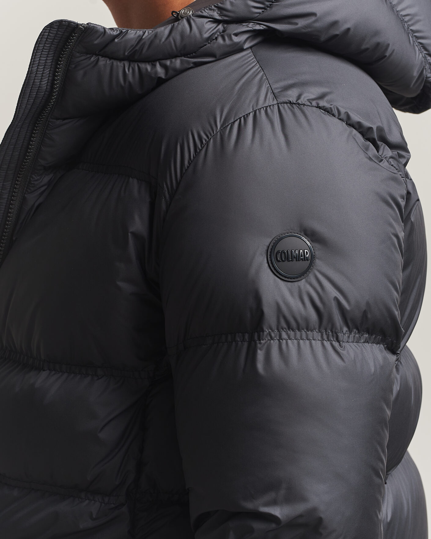 Men | Coats & Jackets | Colmar | Hood Down Jacket Black