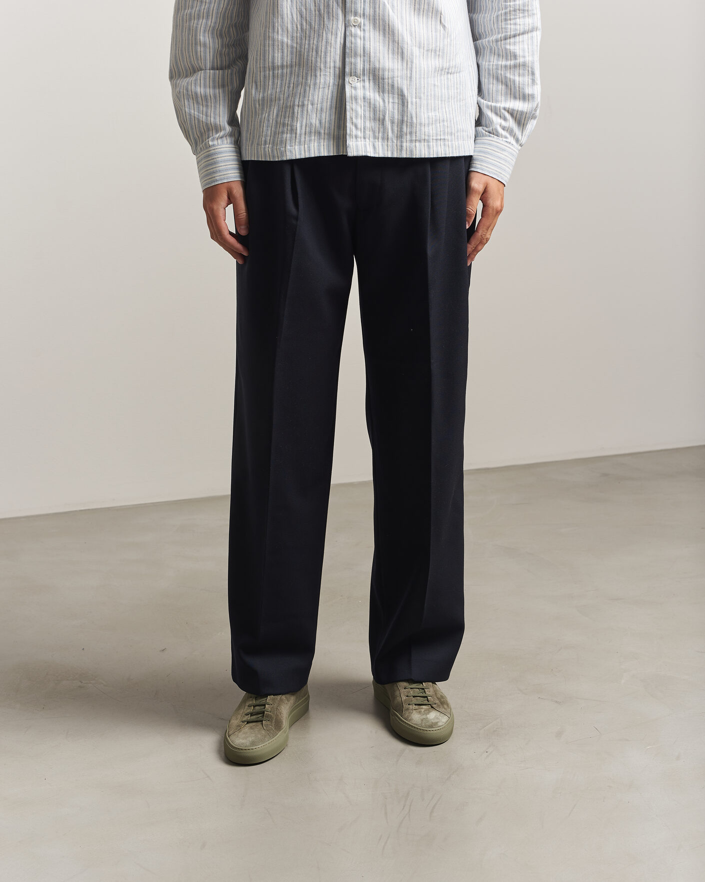 Men | Sneakers | Common Projects | Original Achilles Suede Sneaker Moss