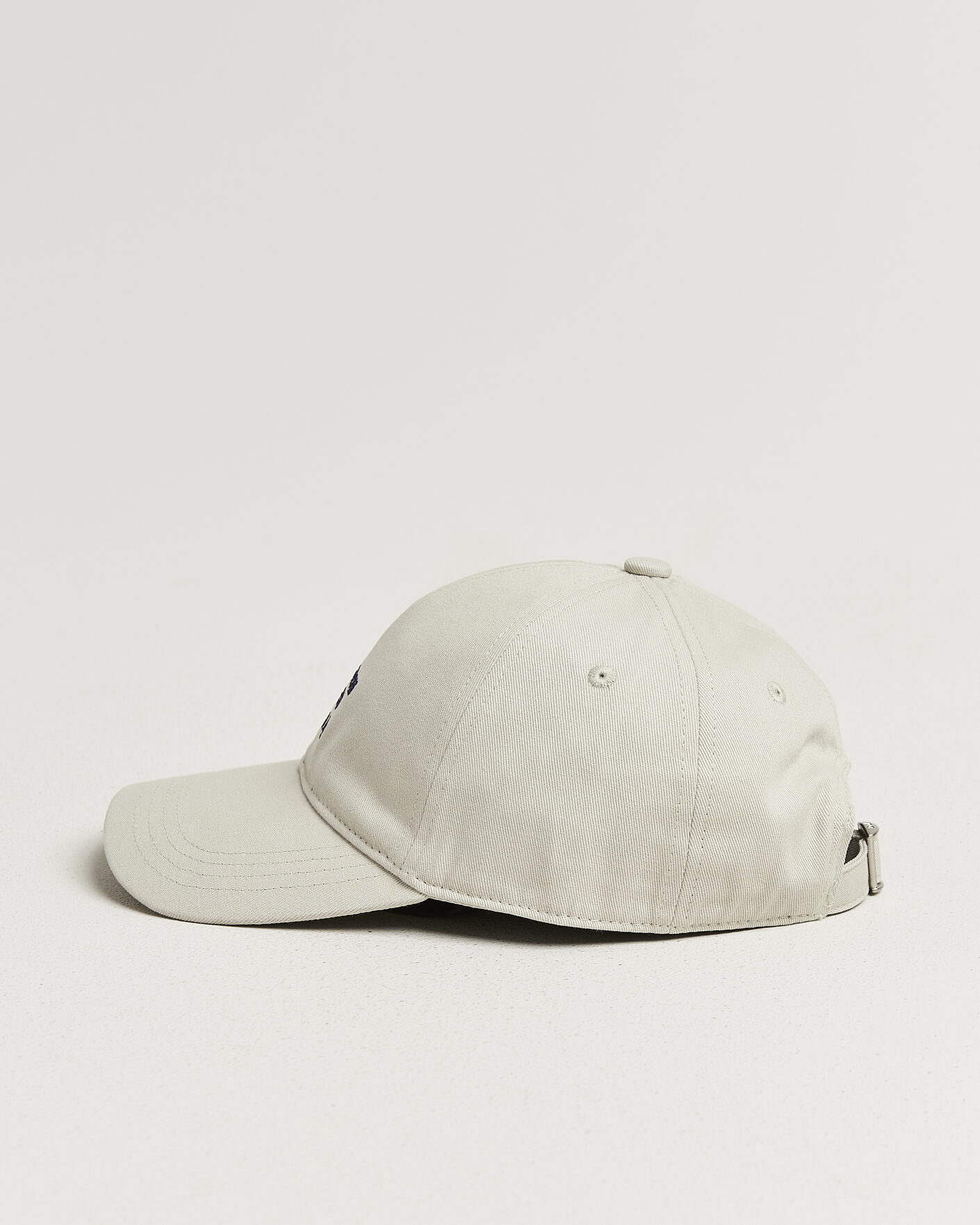 Men | Hats & Caps | Drôle de Monsieur | Slogan Baseball Cap Grey