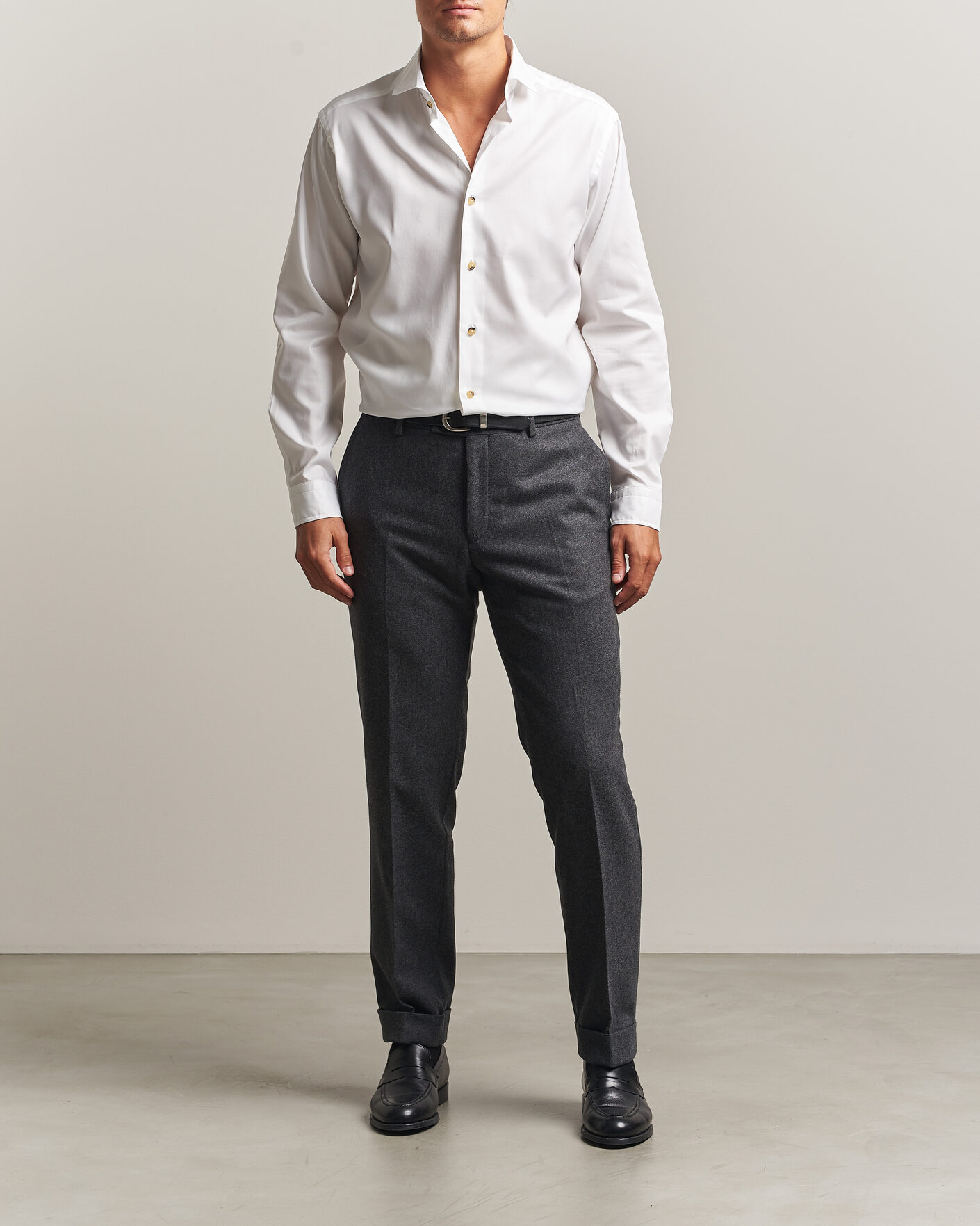 Men | Shirts | Eton | Signature Oxford Shirt White