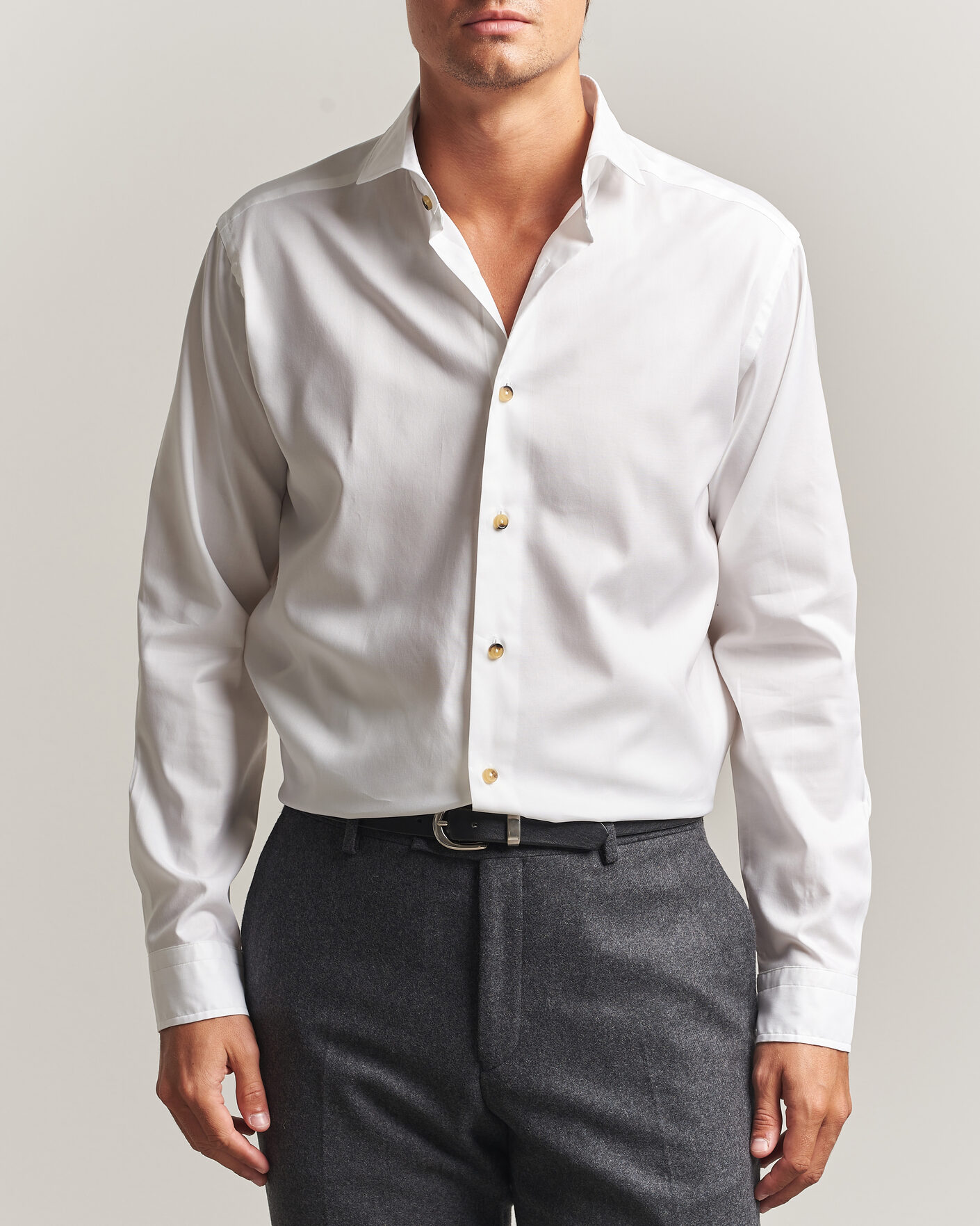 Men | Shirts | Eton | Signature Oxford Shirt White