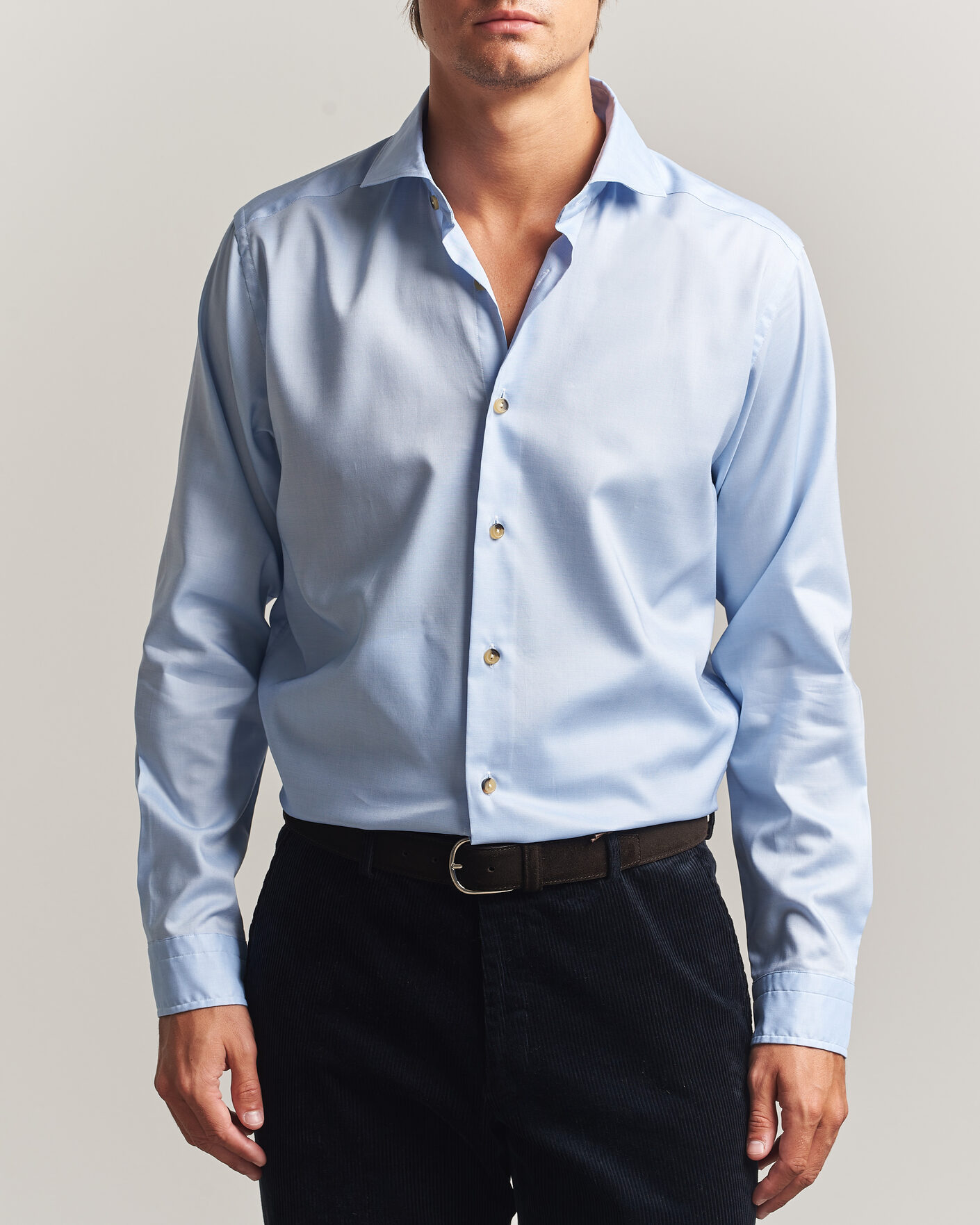 Men | Shirts | Eton | Signature Oxford Shirt Light Blue
