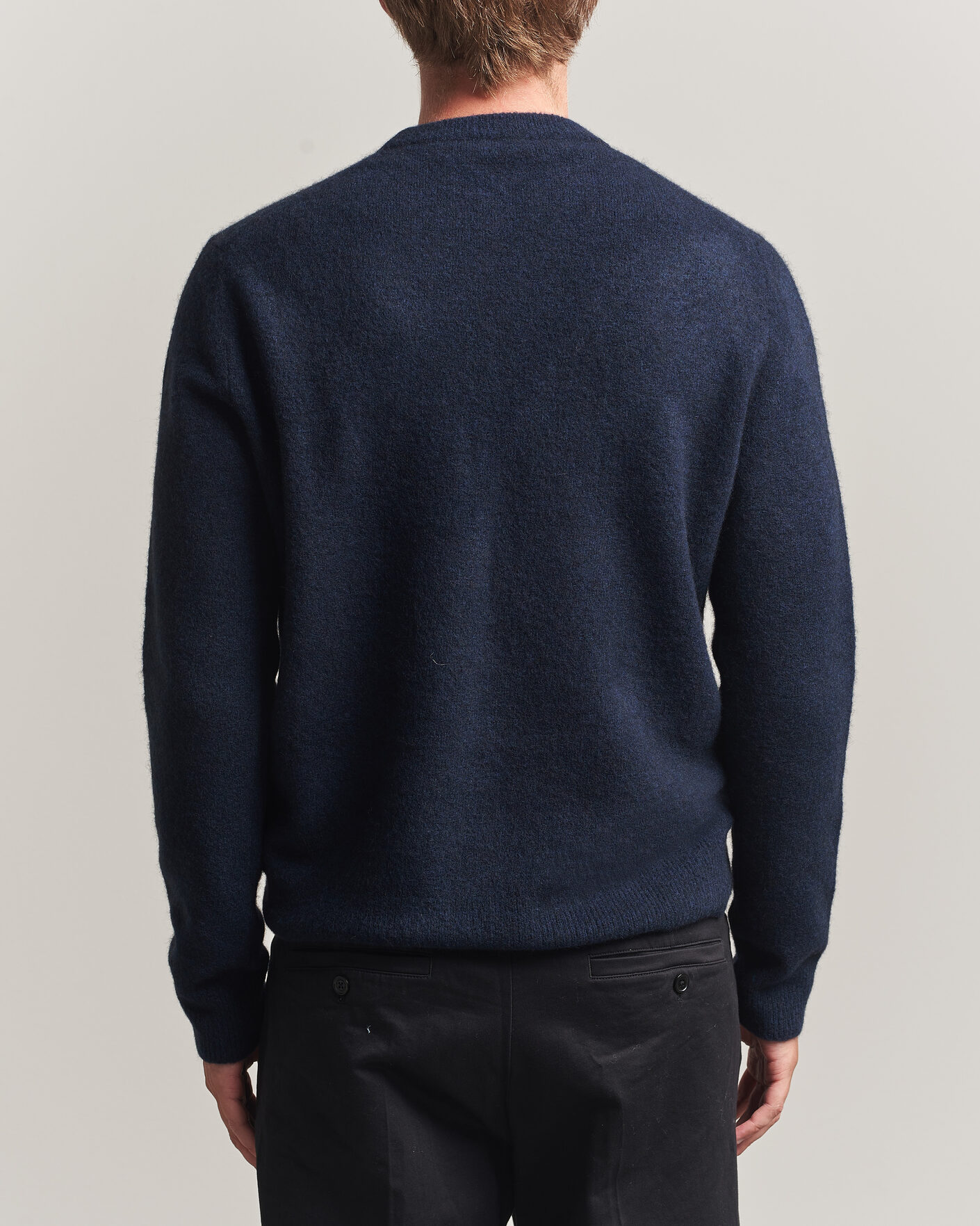 Men | Sweaters & Knitwear | Filippa K | Yak Knitted Sweater Navy