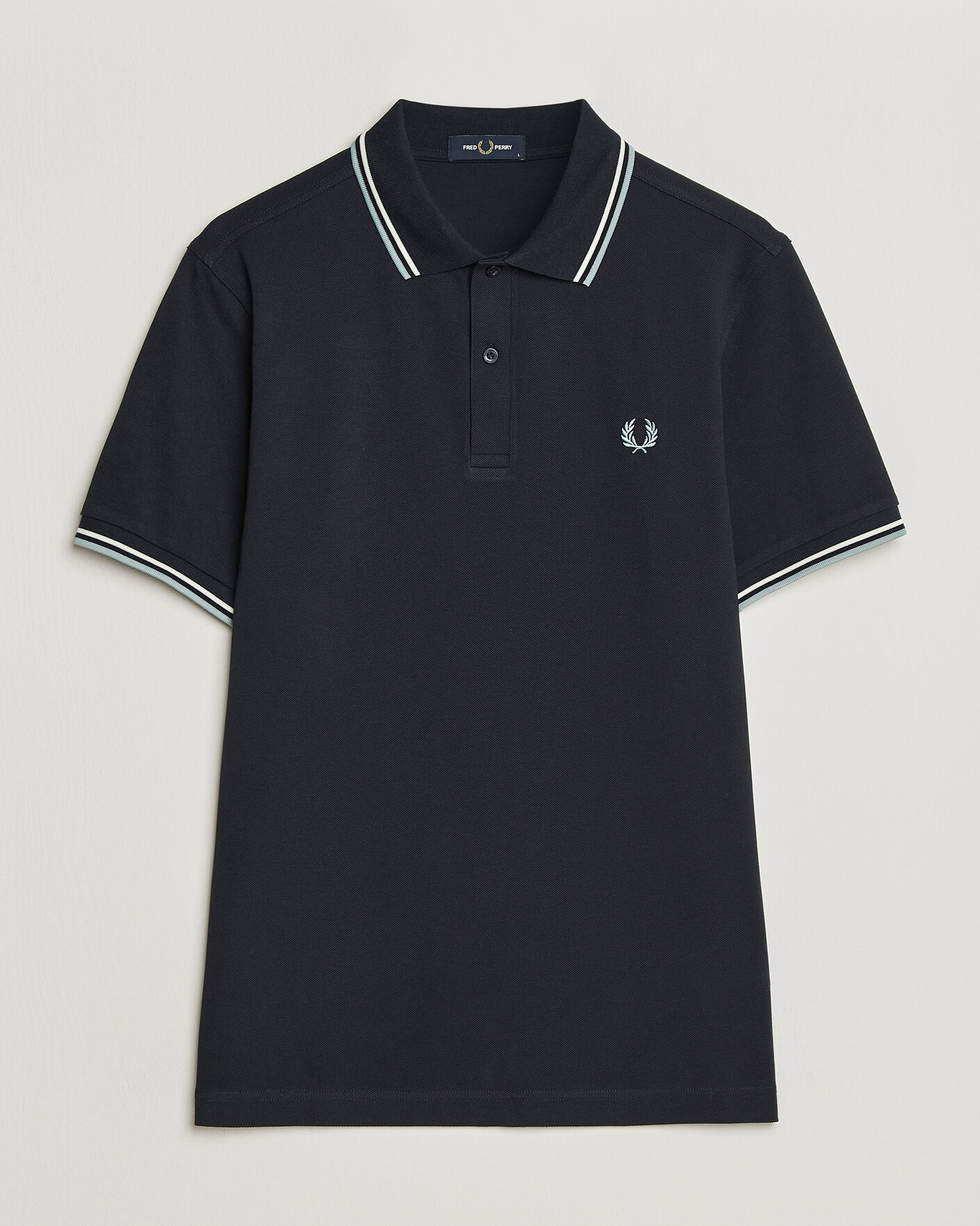 Men | Polo Shirts | Fred Perry | Twin Tipped Polo Shirt Navy