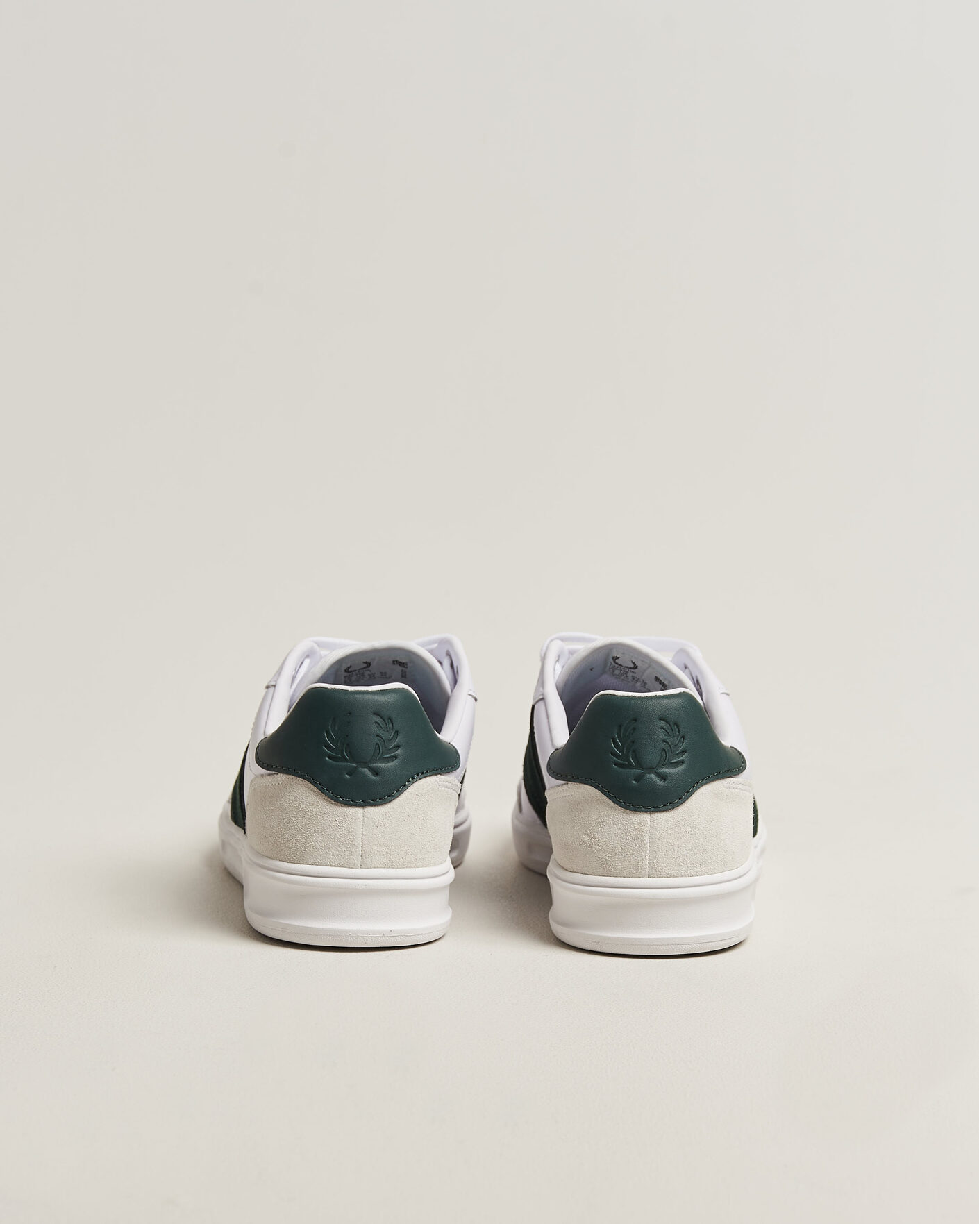 Men | Sneakers | Fred Perry | B4 Leather/Suede Sneaker White