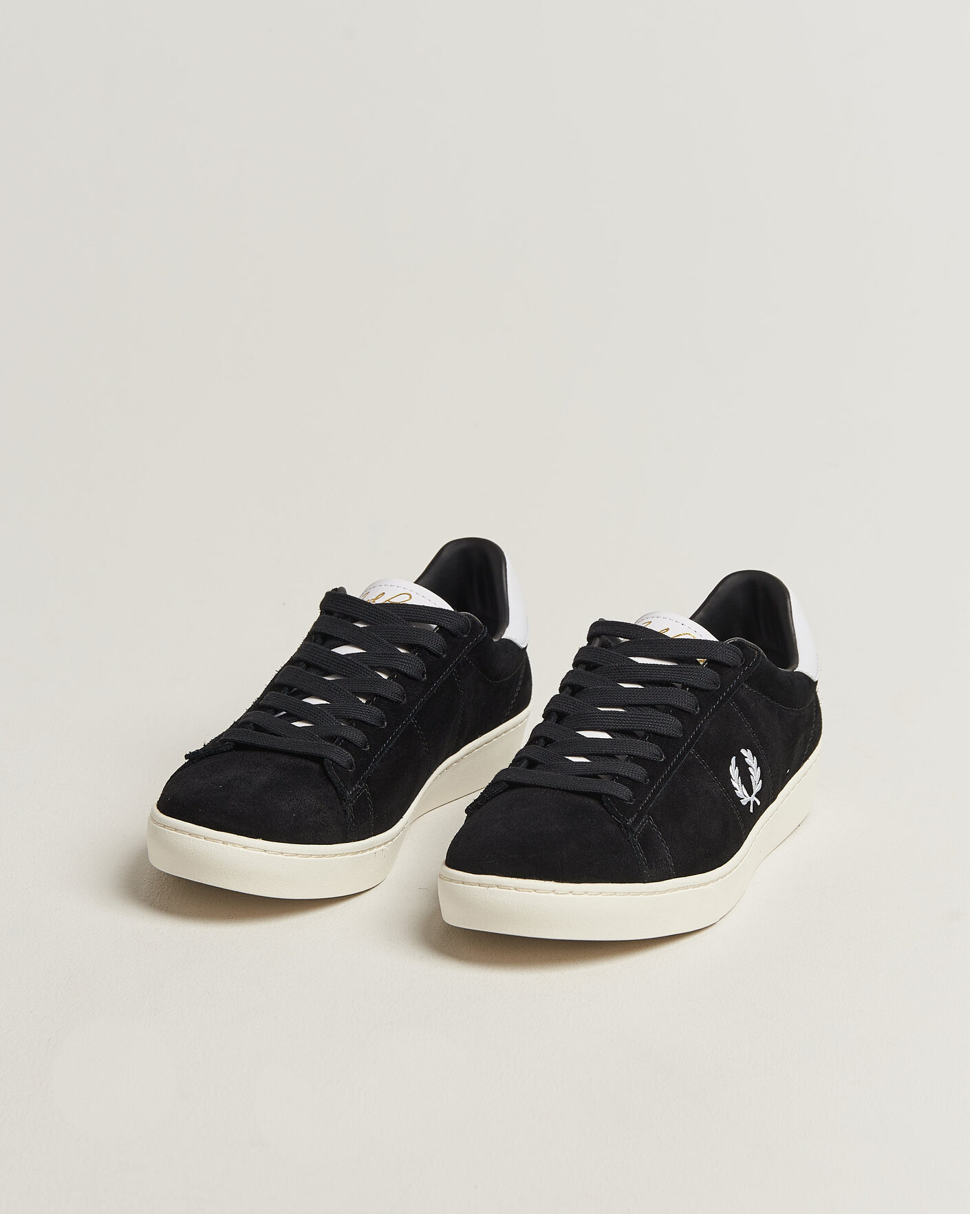 Men | Sneakers | Fred Perry | Spencer Suede Sneaker Black