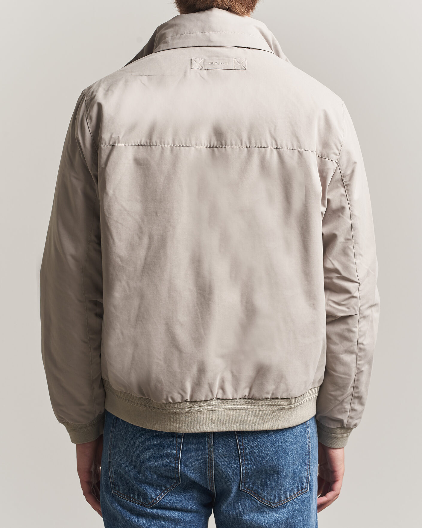 Men | Coats & Jackets | Gant | Hampshire Jacket Mist Taupe