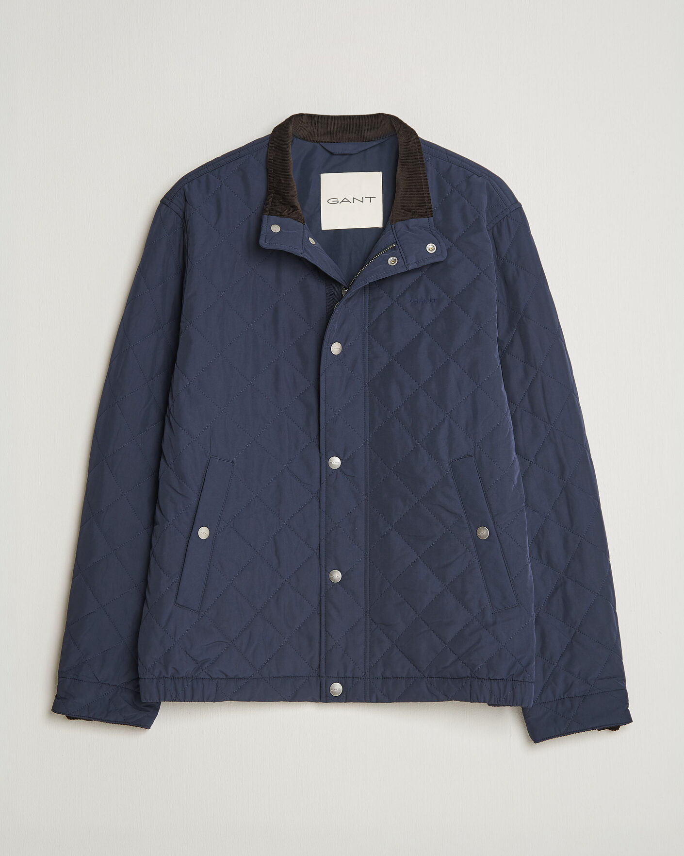 Men | Coats & Jackets | Gant | Classic Quilted Jacket Evening Blue